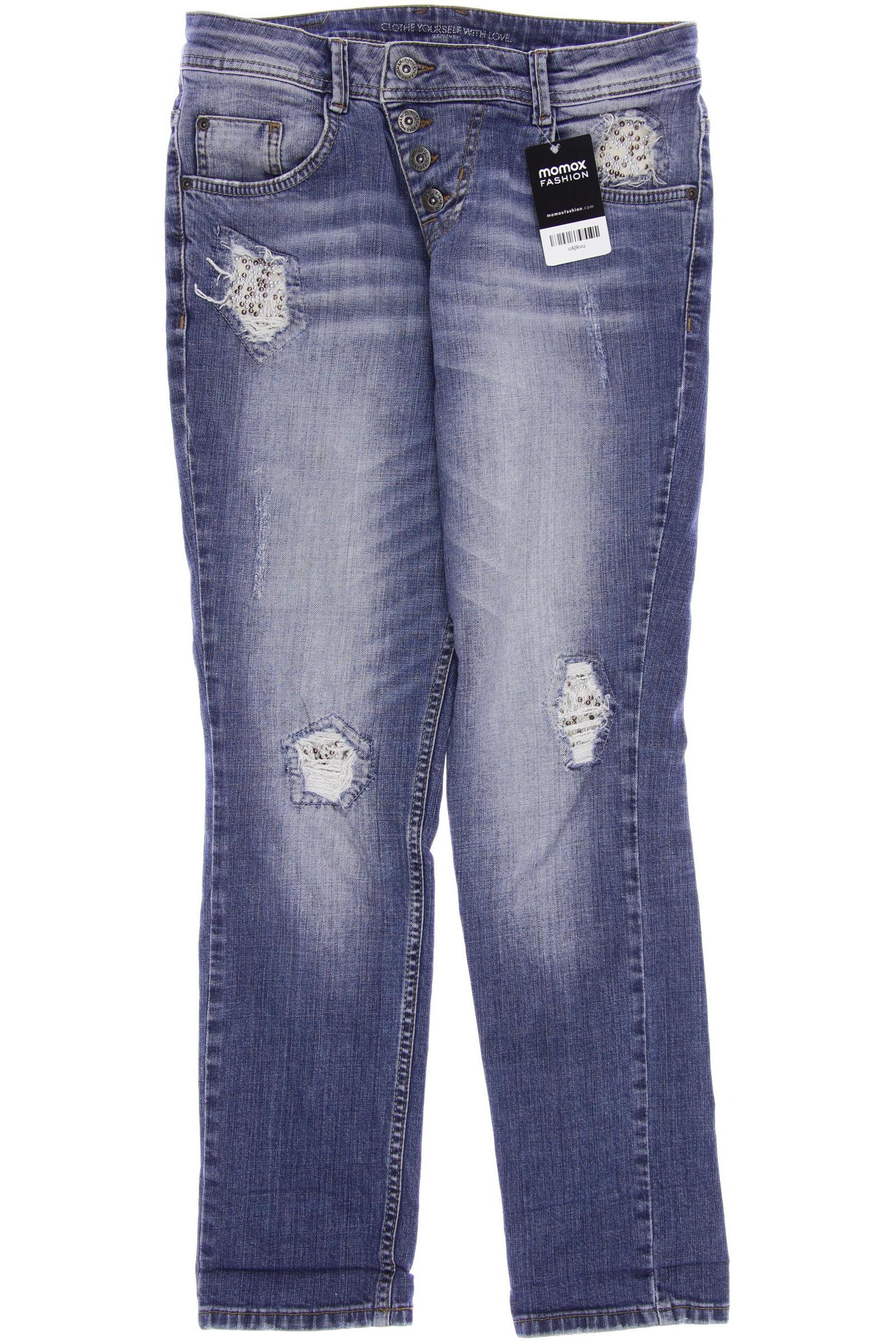 

s.Oliver Damen Jeans, blau