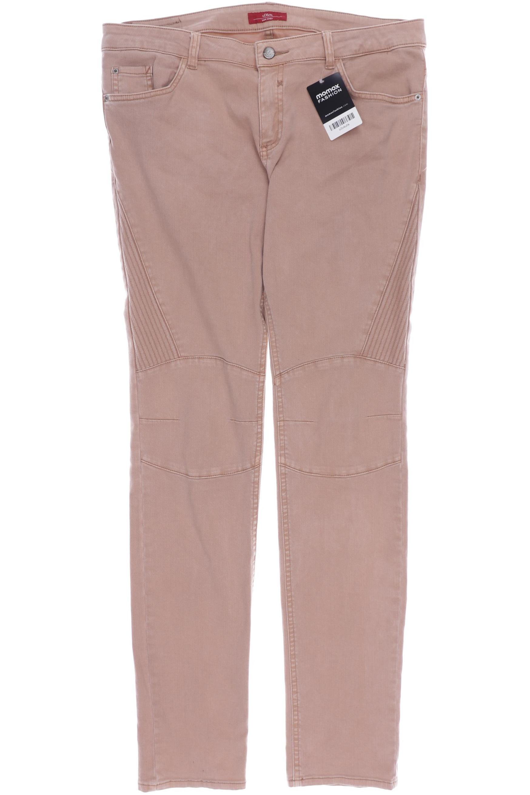 

s.Oliver Damen Jeans, beige