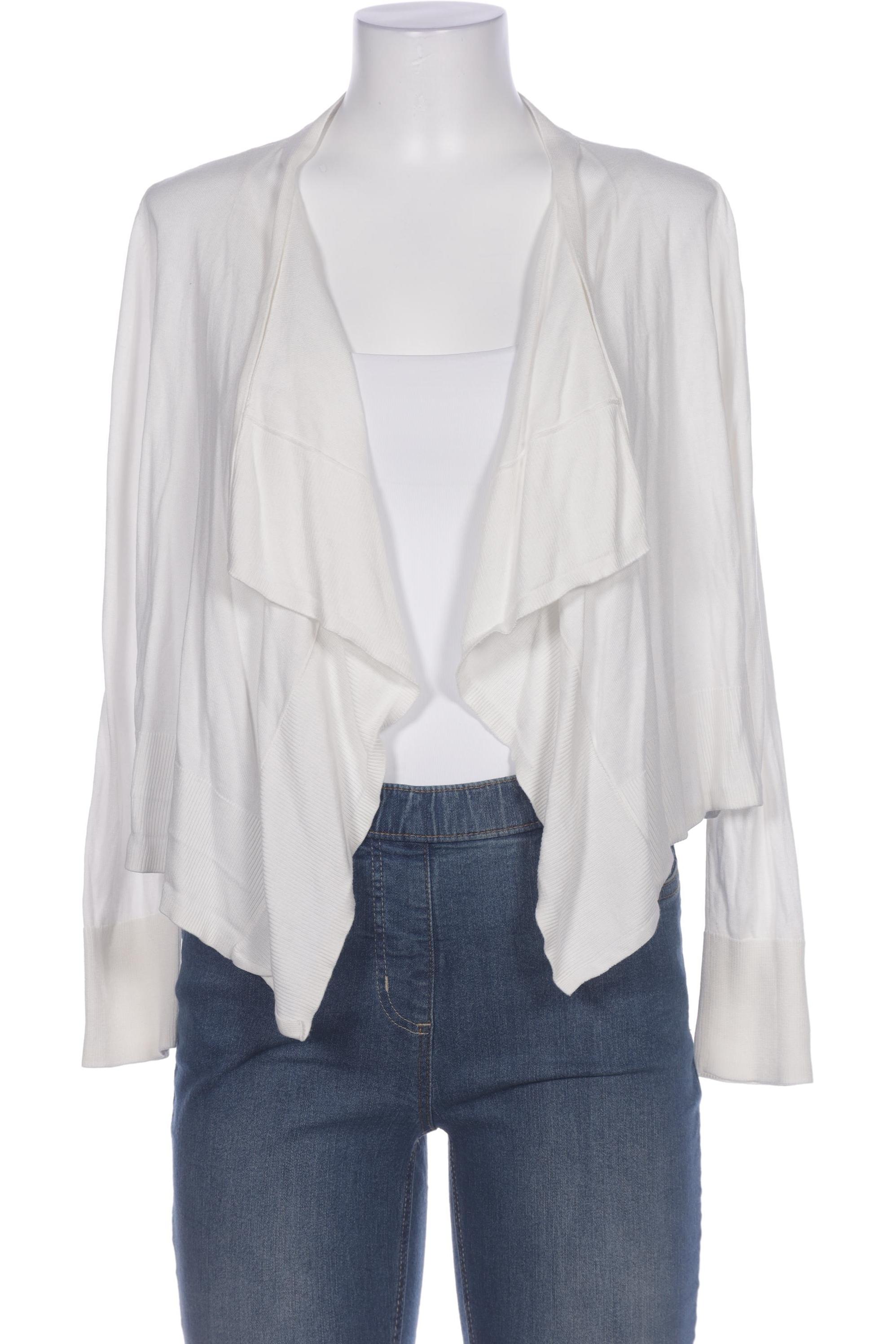 

s.Oliver Damen Strickjacke, weiß, Gr. 40