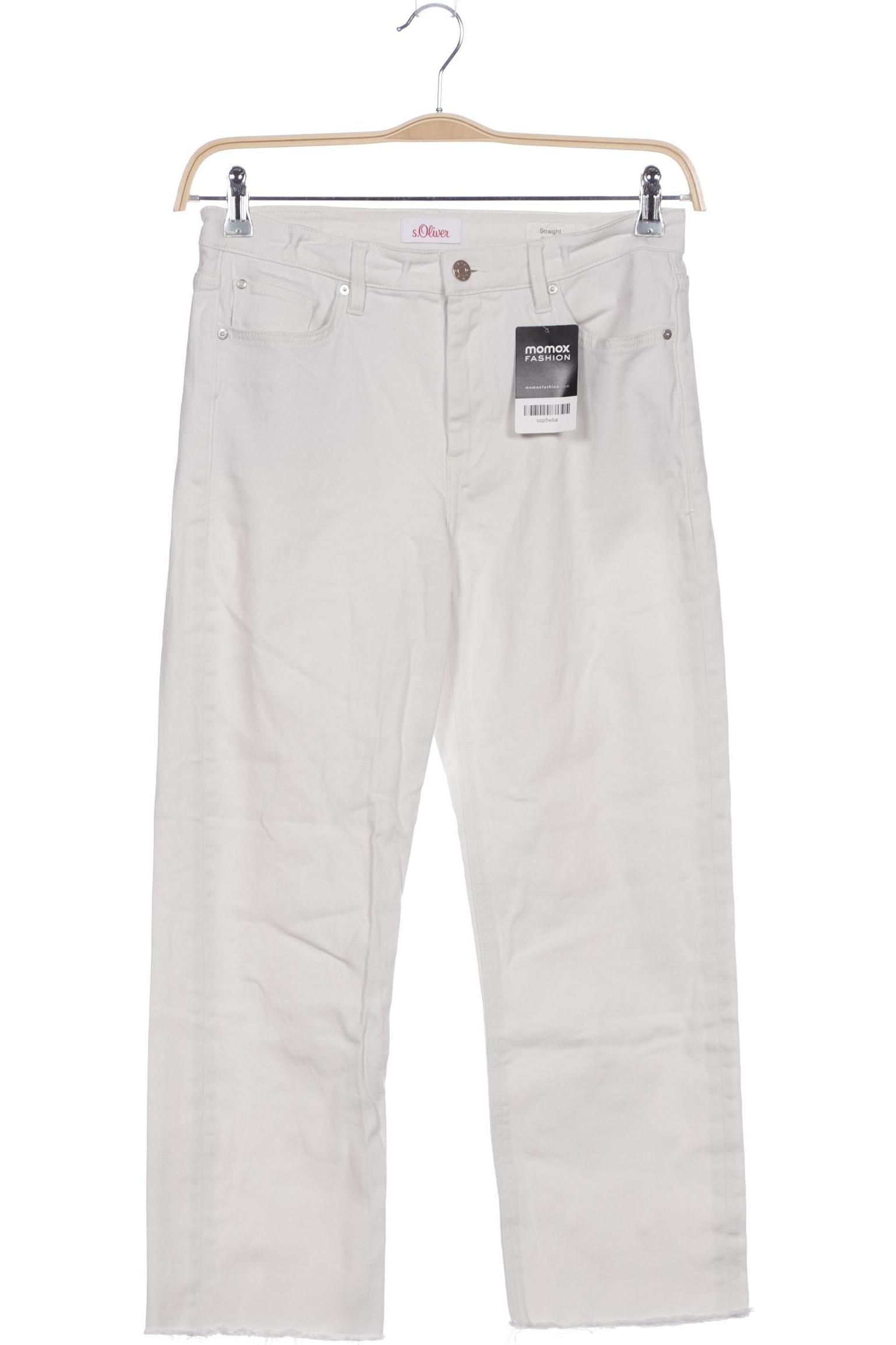 

s.Oliver Damen Jeans, weiß, Gr. 36