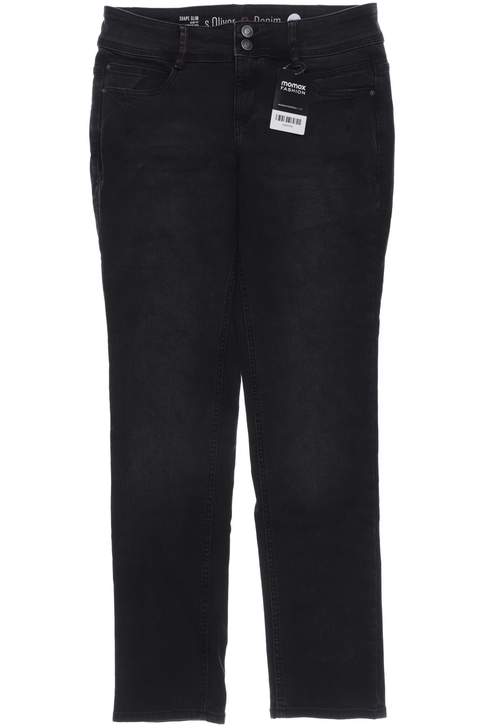 

s.Oliver Damen Jeans, schwarz, Gr. 36