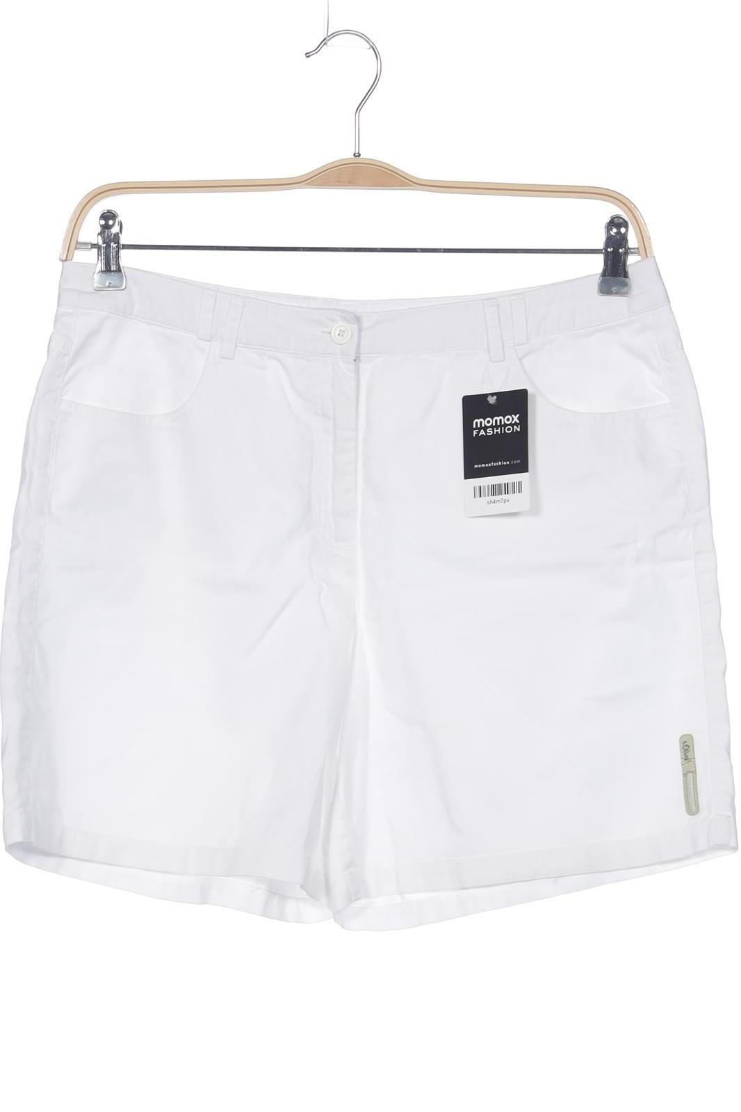 

s.Oliver Damen Shorts, weiß, Gr. 42