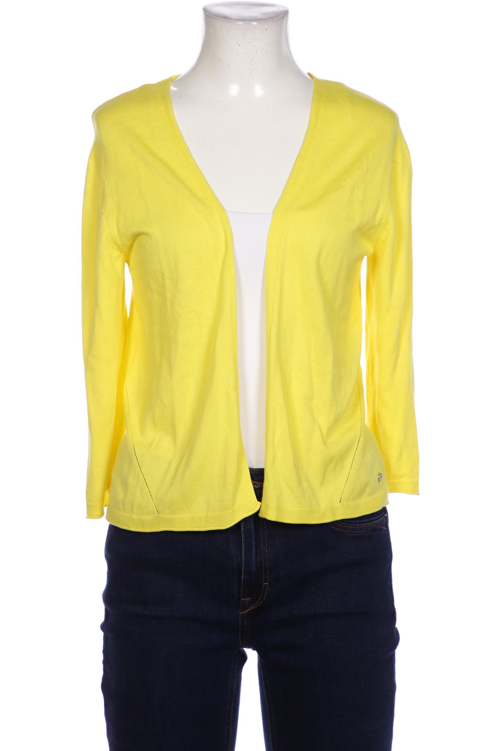 

s.Oliver Damen Strickjacke, gelb, Gr. 38