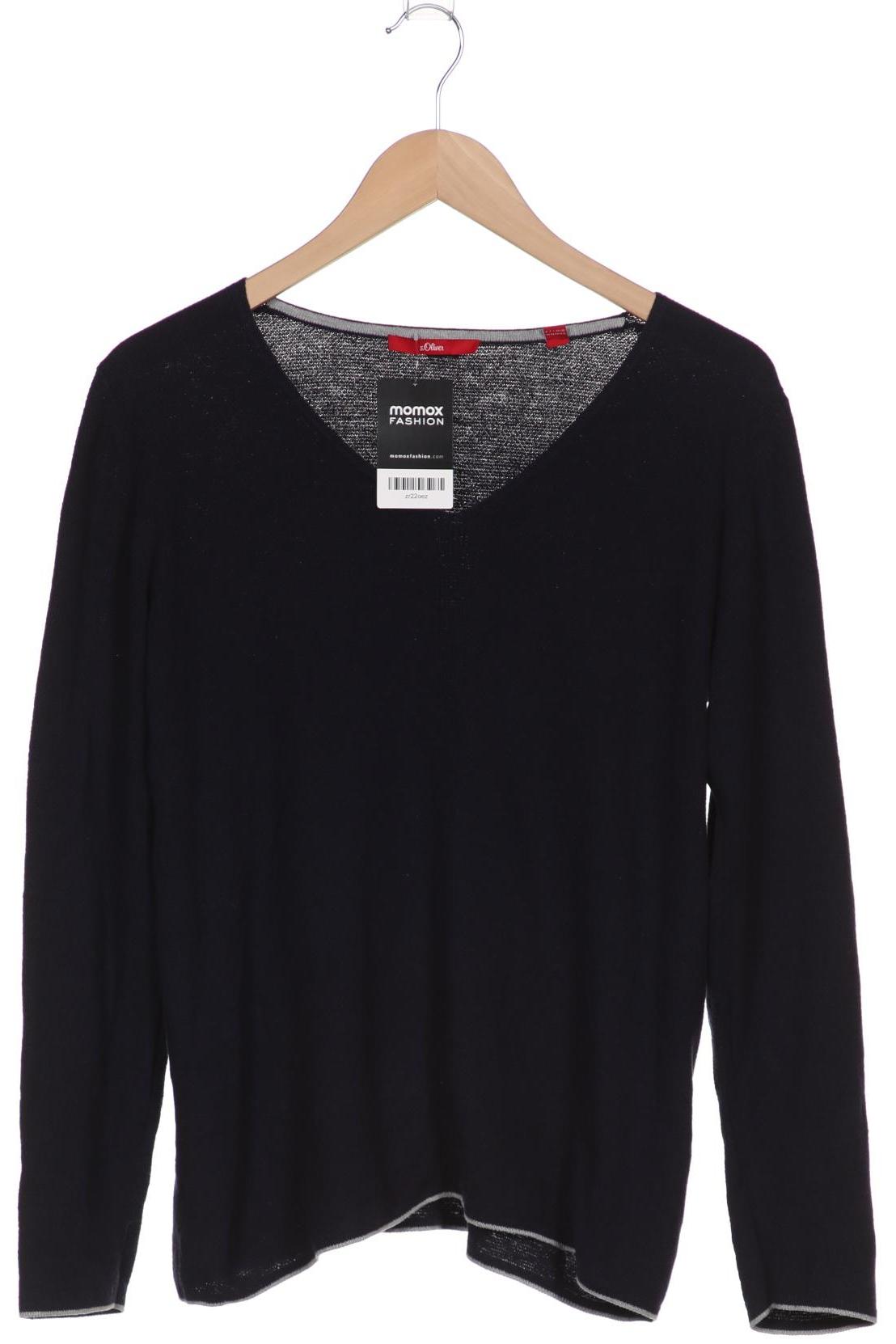 

s.Oliver Damen Pullover, marineblau