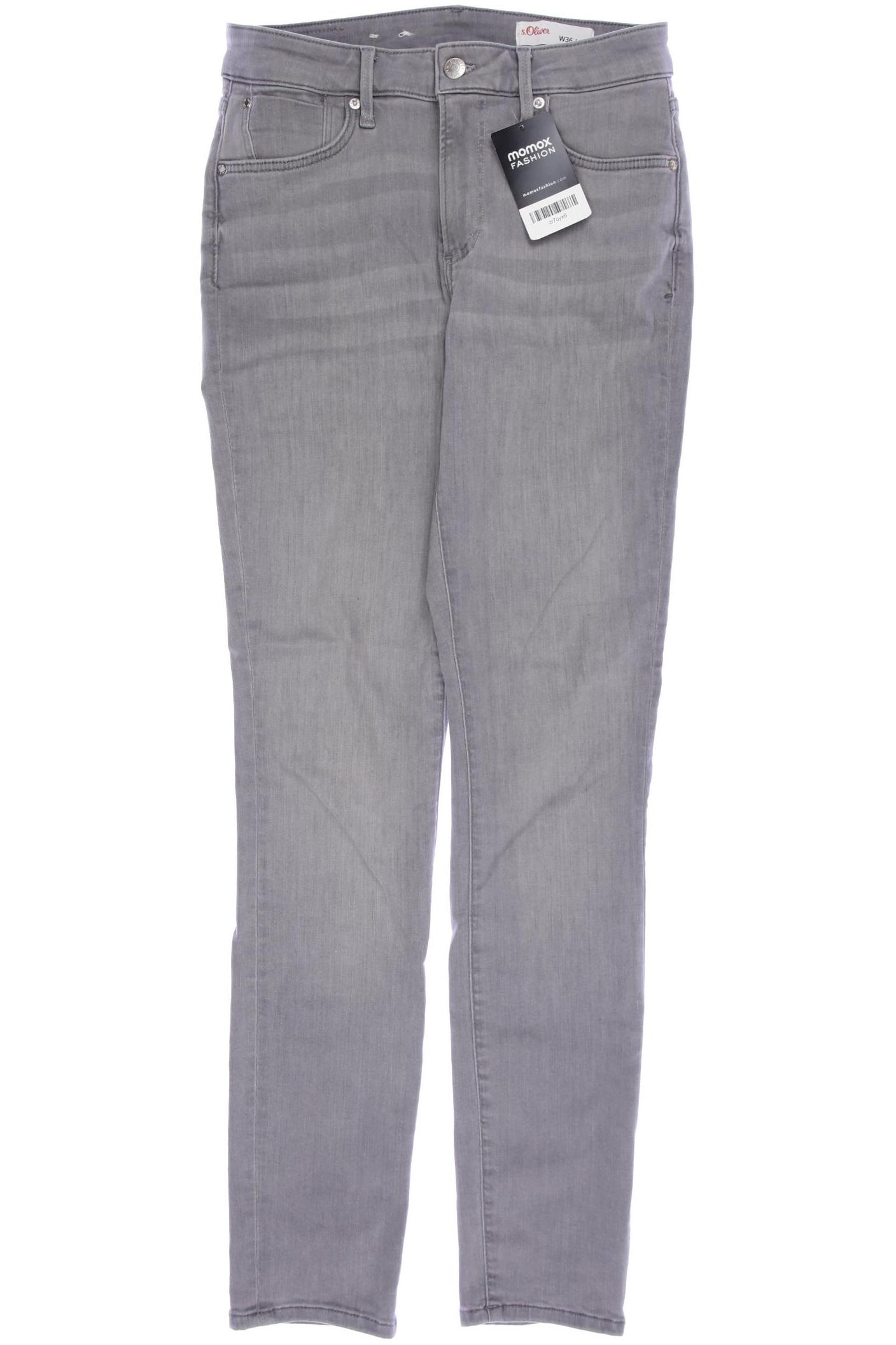 

s.Oliver Damen Jeans, grau, Gr. 36