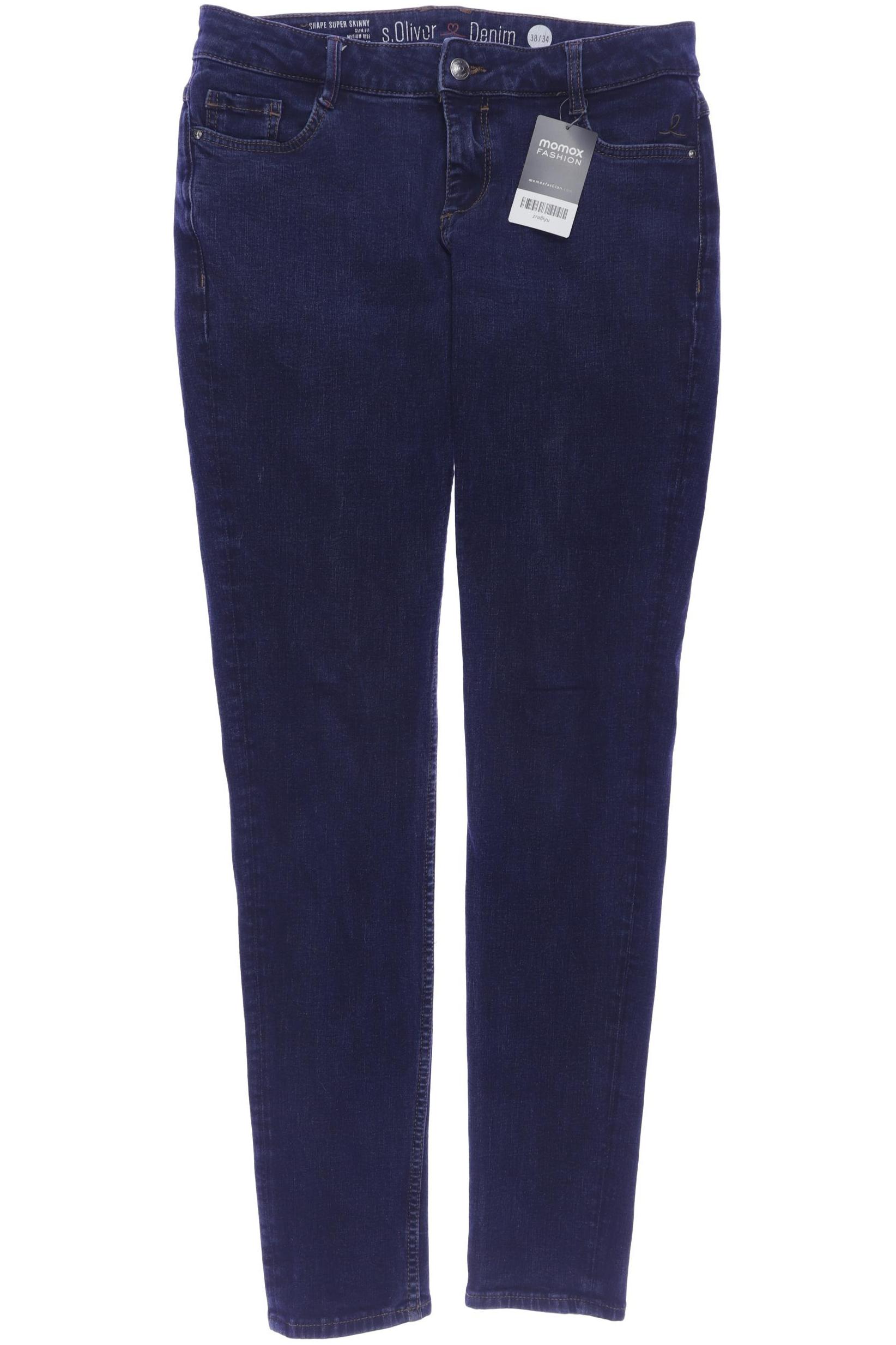 

s.Oliver Damen Jeans, blau, Gr. 38