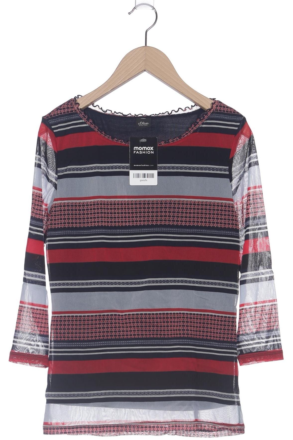 

s.Oliver Damen Langarmshirt, mehrfarbig, Gr. 38