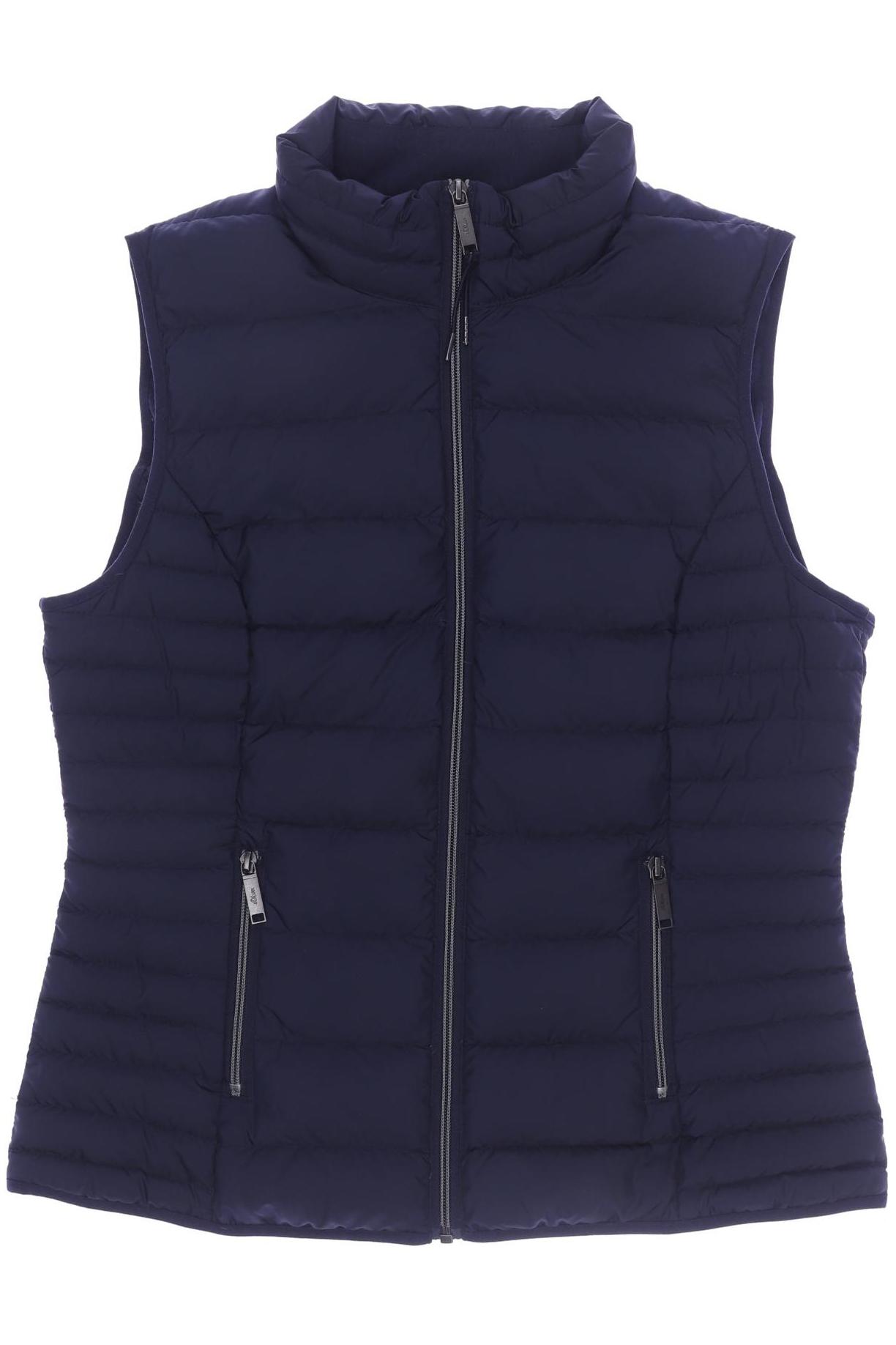 

s.Oliver Damen Weste, marineblau