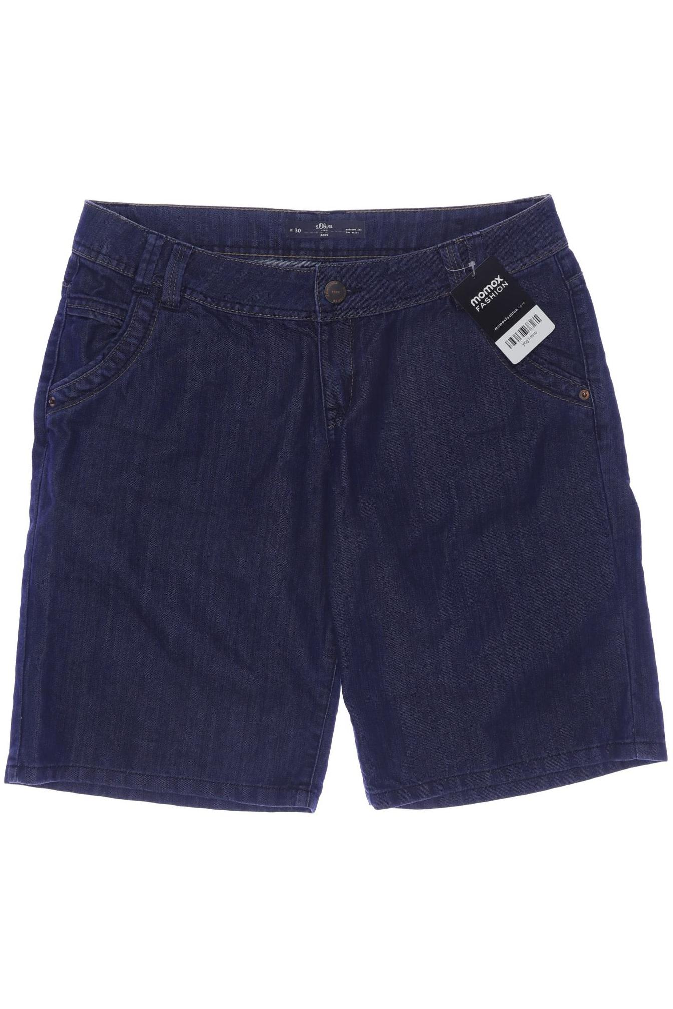 

s.Oliver Damen Shorts, blau, Gr. 30