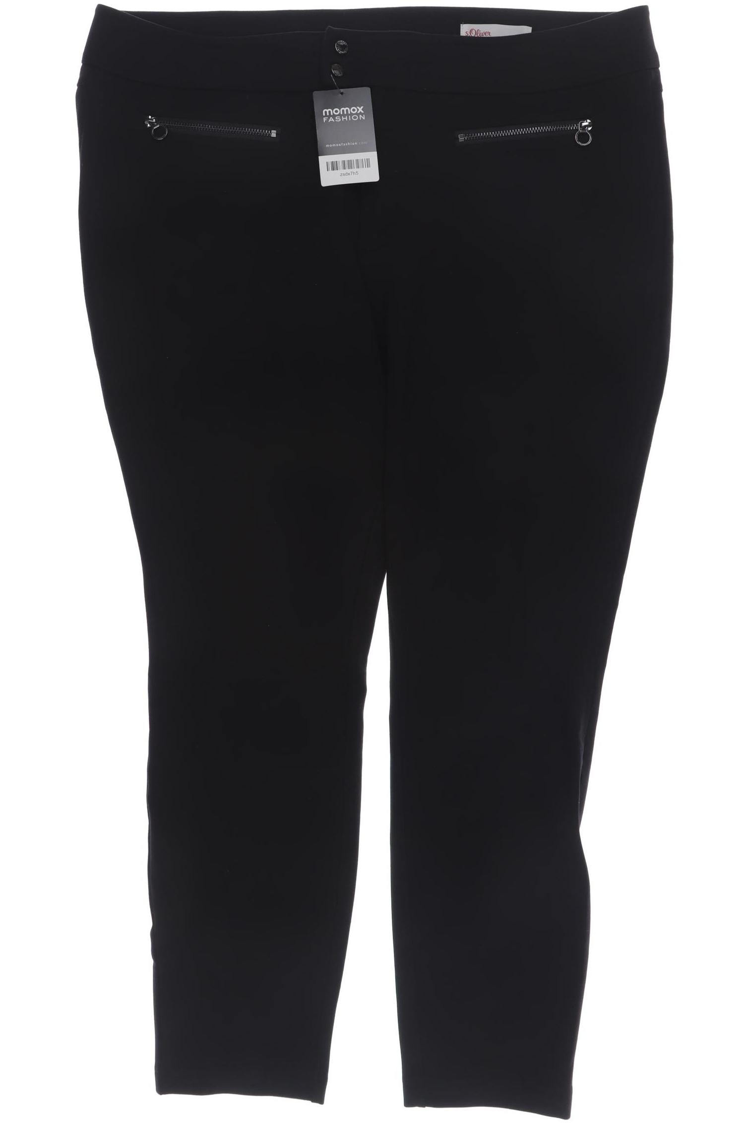 

s.Oliver Damen Stoffhose, schwarz