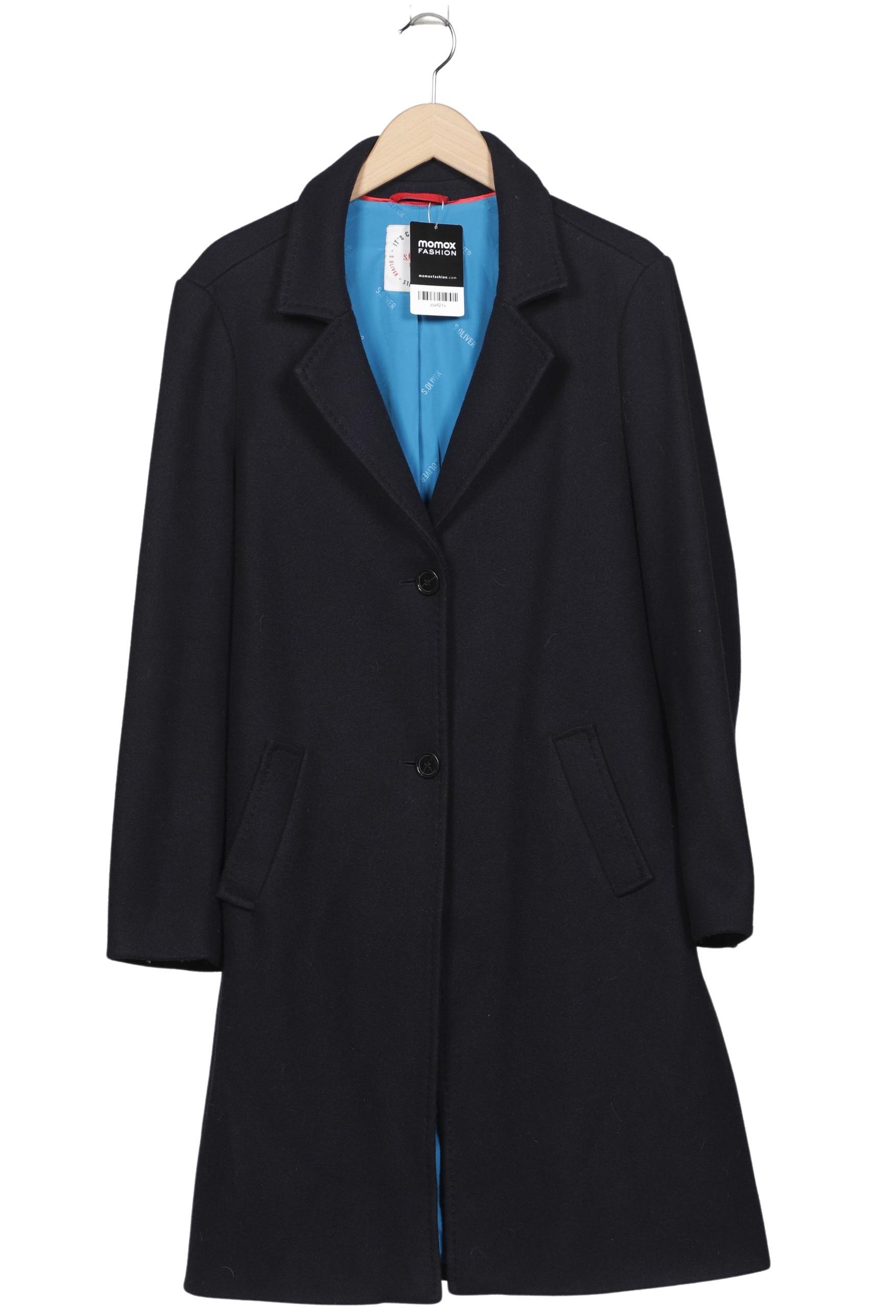 

s.Oliver Damen Mantel, marineblau, Gr. 40