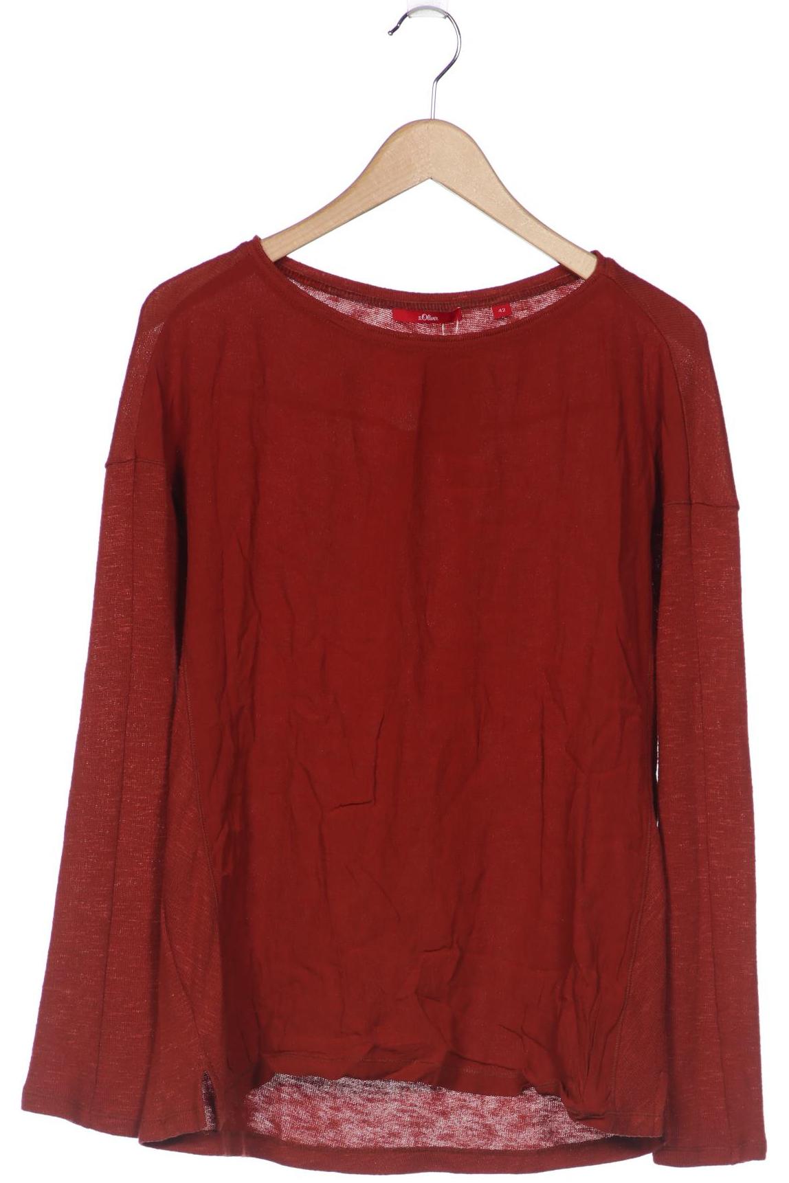 

s.Oliver Damen Pullover, orange, Gr. 42