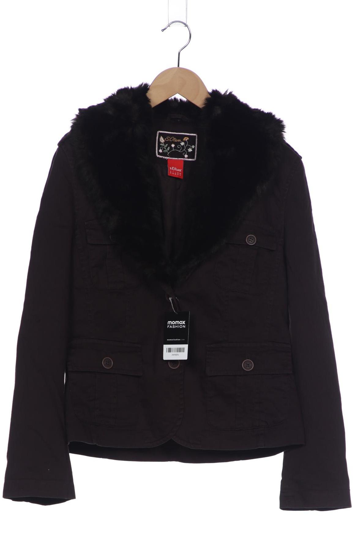 

s.Oliver Damen Jacke, braun, Gr. 42
