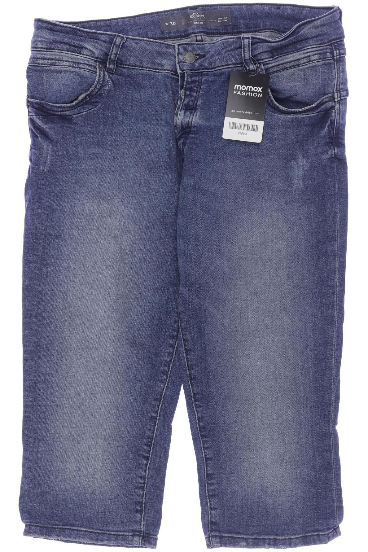 

s.Oliver Damen Shorts, blau, Gr. 30