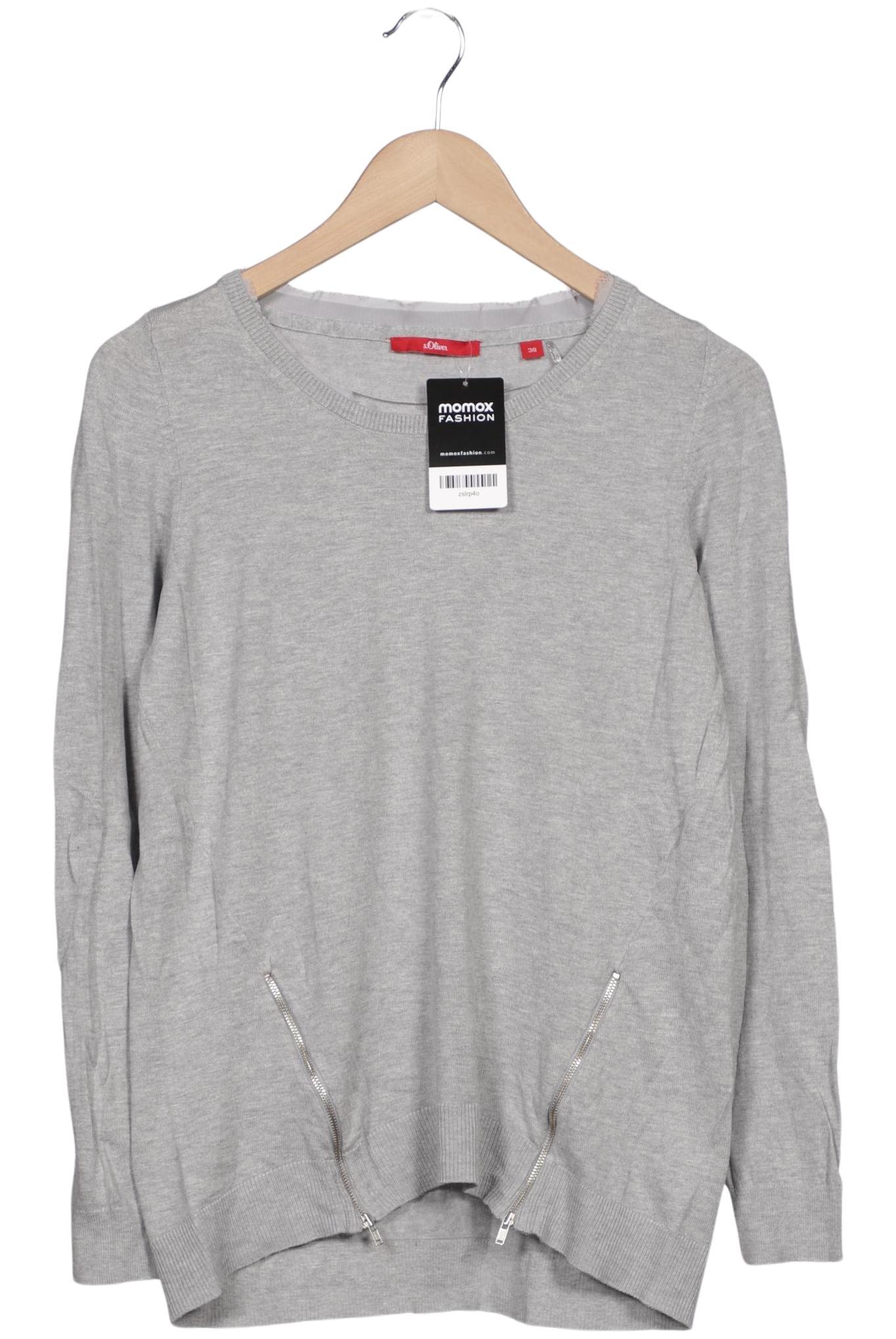 

s.Oliver Damen Pullover, grau, Gr. 38