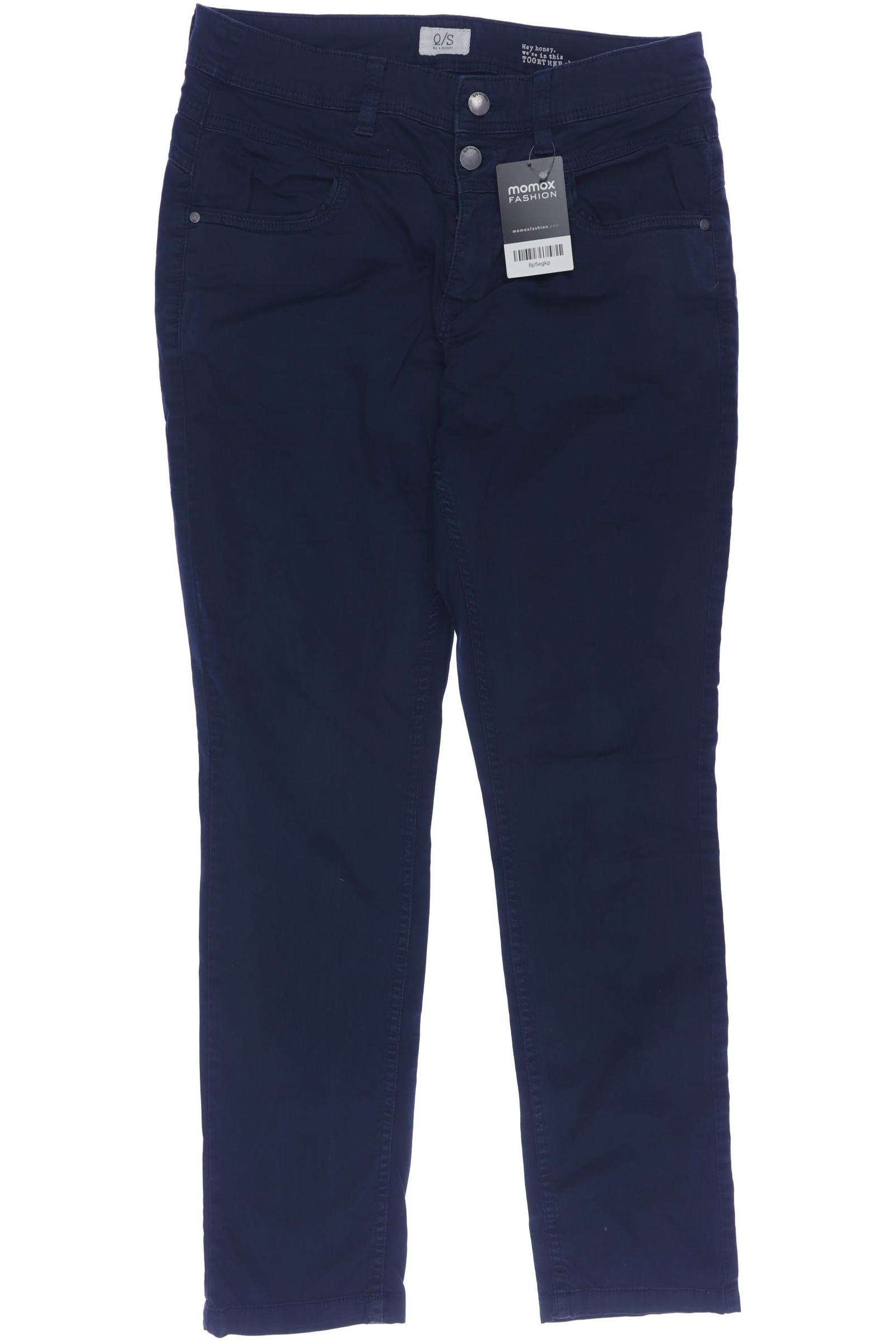 

s.Oliver Damen Stoffhose, türkis, Gr. 36