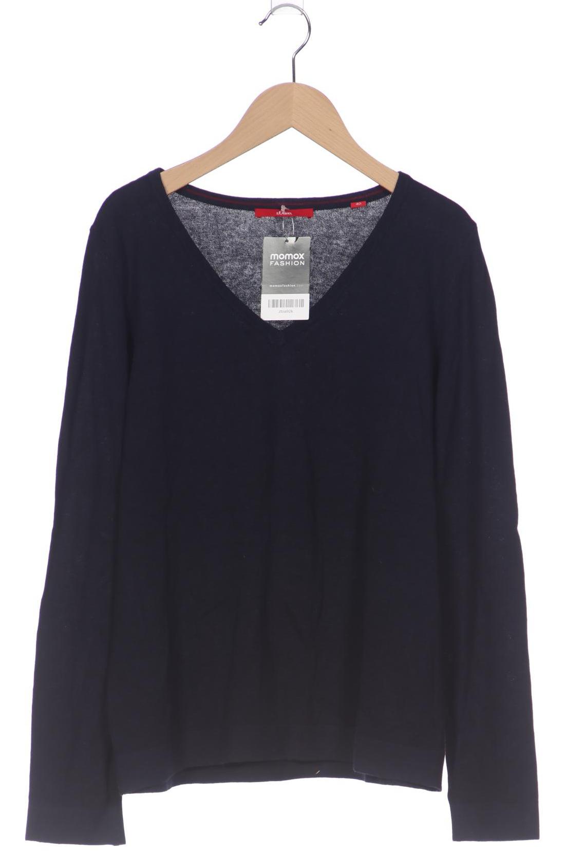 

s.Oliver Damen Pullover, marineblau, Gr. 40