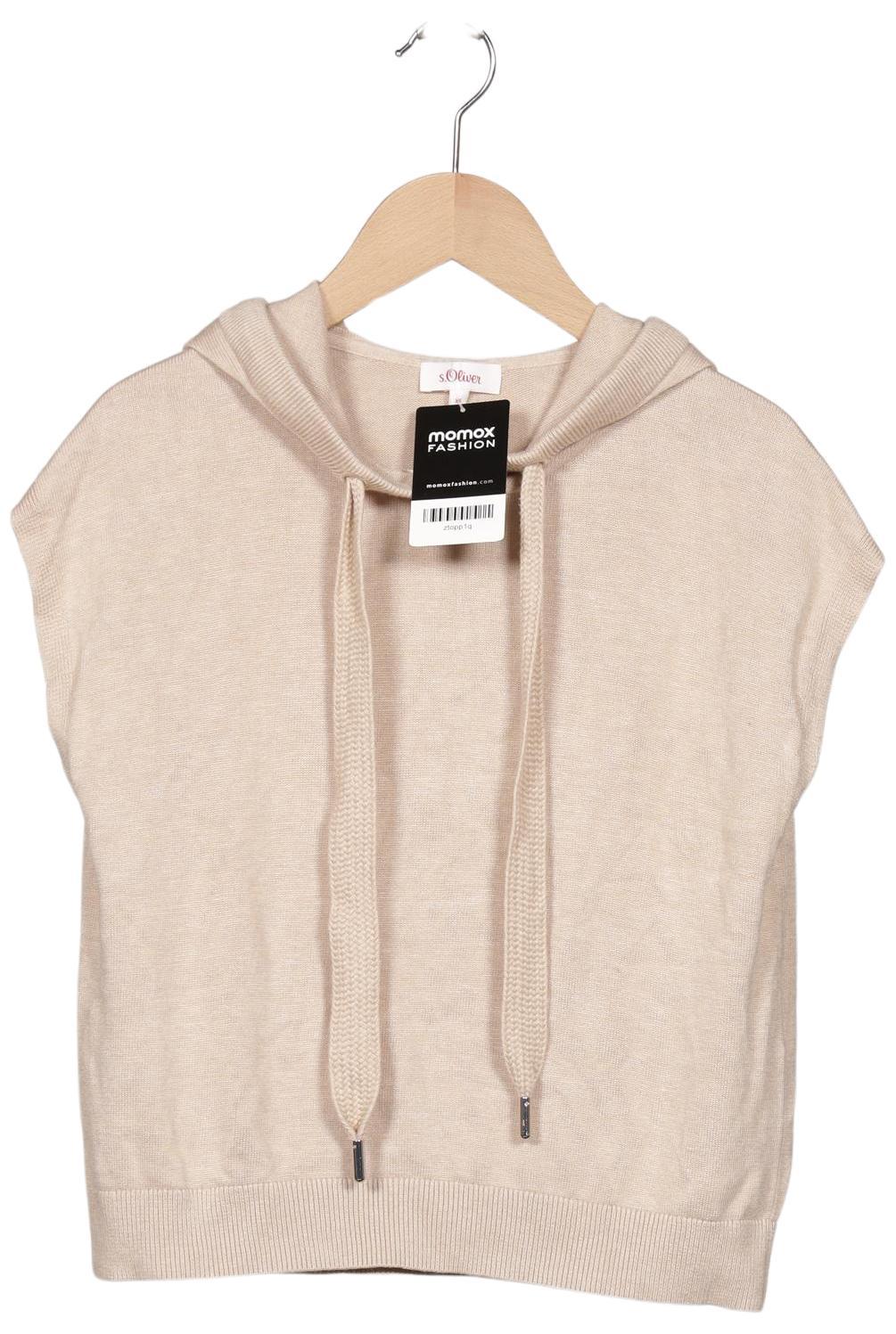 

s.Oliver Damen Pullover, beige, Gr. 34
