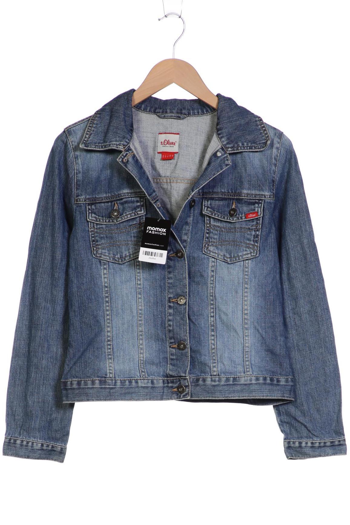 

s.Oliver Damen Jacke, blau
