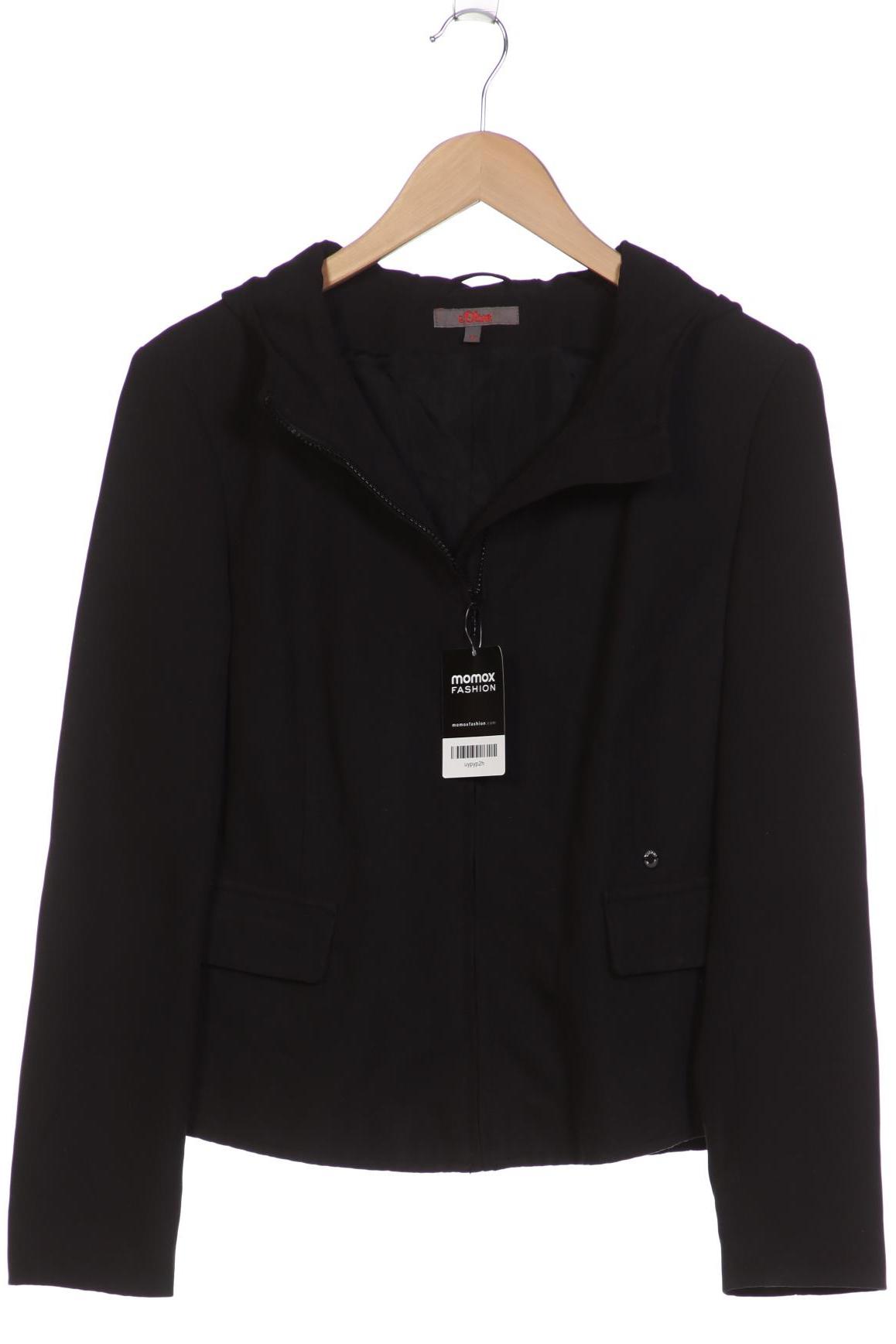 

s.Oliver Damen Jacke, schwarz, Gr. 40