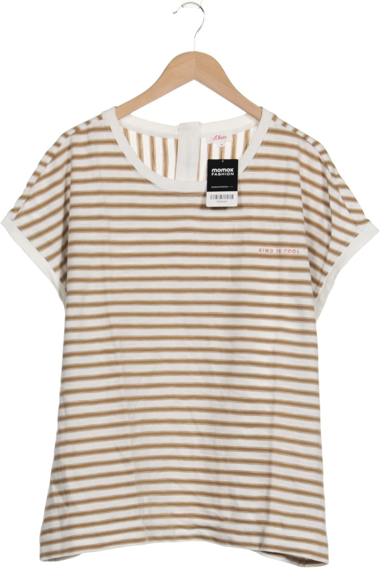 

s.Oliver Damen T-Shirt, weiß, Gr. 46