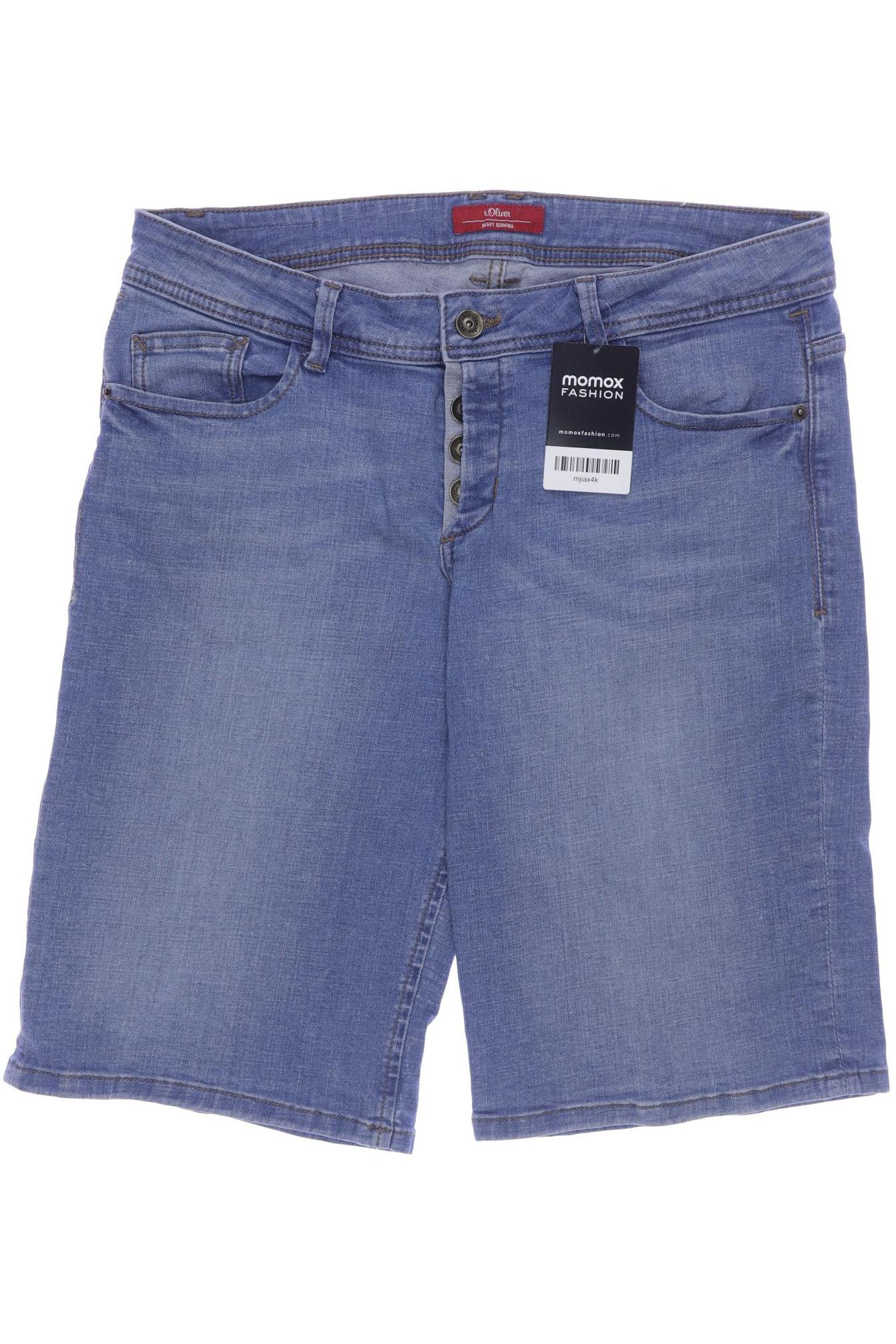 

s.Oliver Damen Shorts, blau, Gr. 38