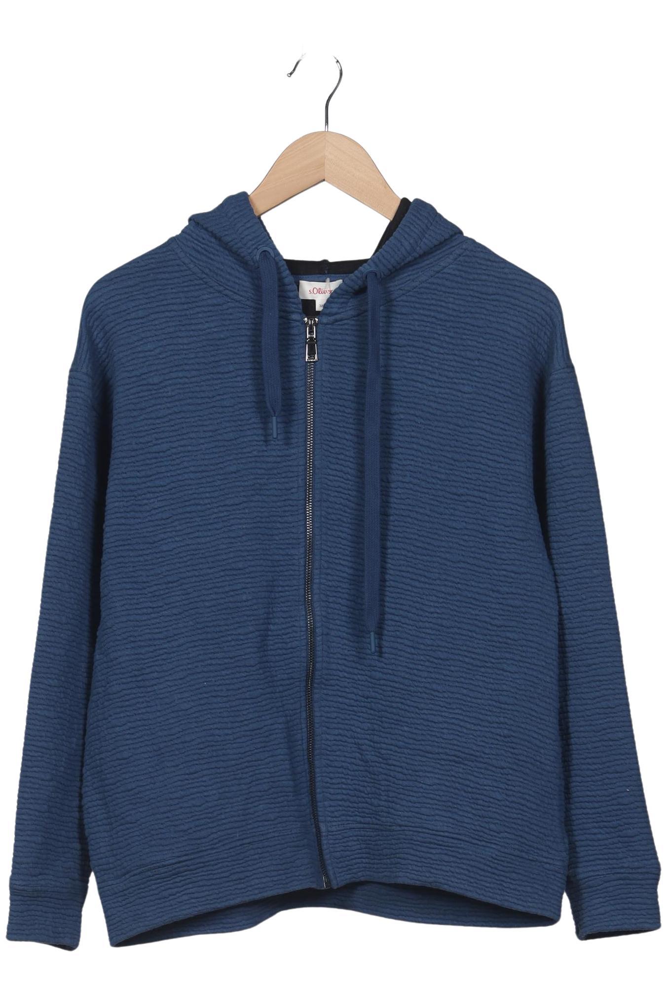 

s.Oliver Damen Kapuzenpullover, marineblau, Gr. 38
