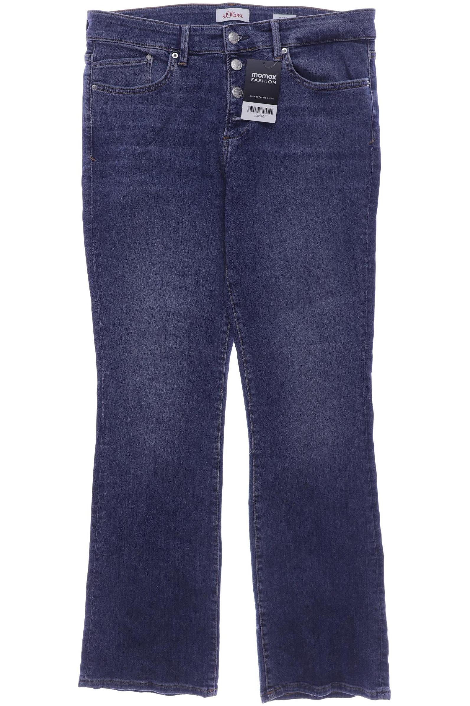 

s.Oliver Damen Jeans, blau