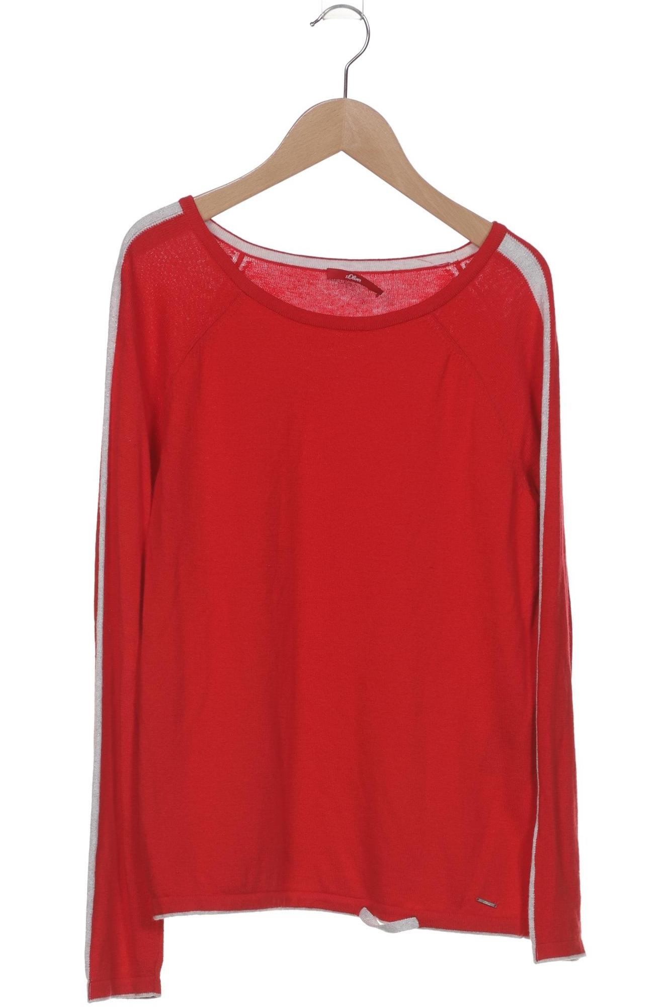 

s.Oliver Damen Pullover, rot, Gr. 38