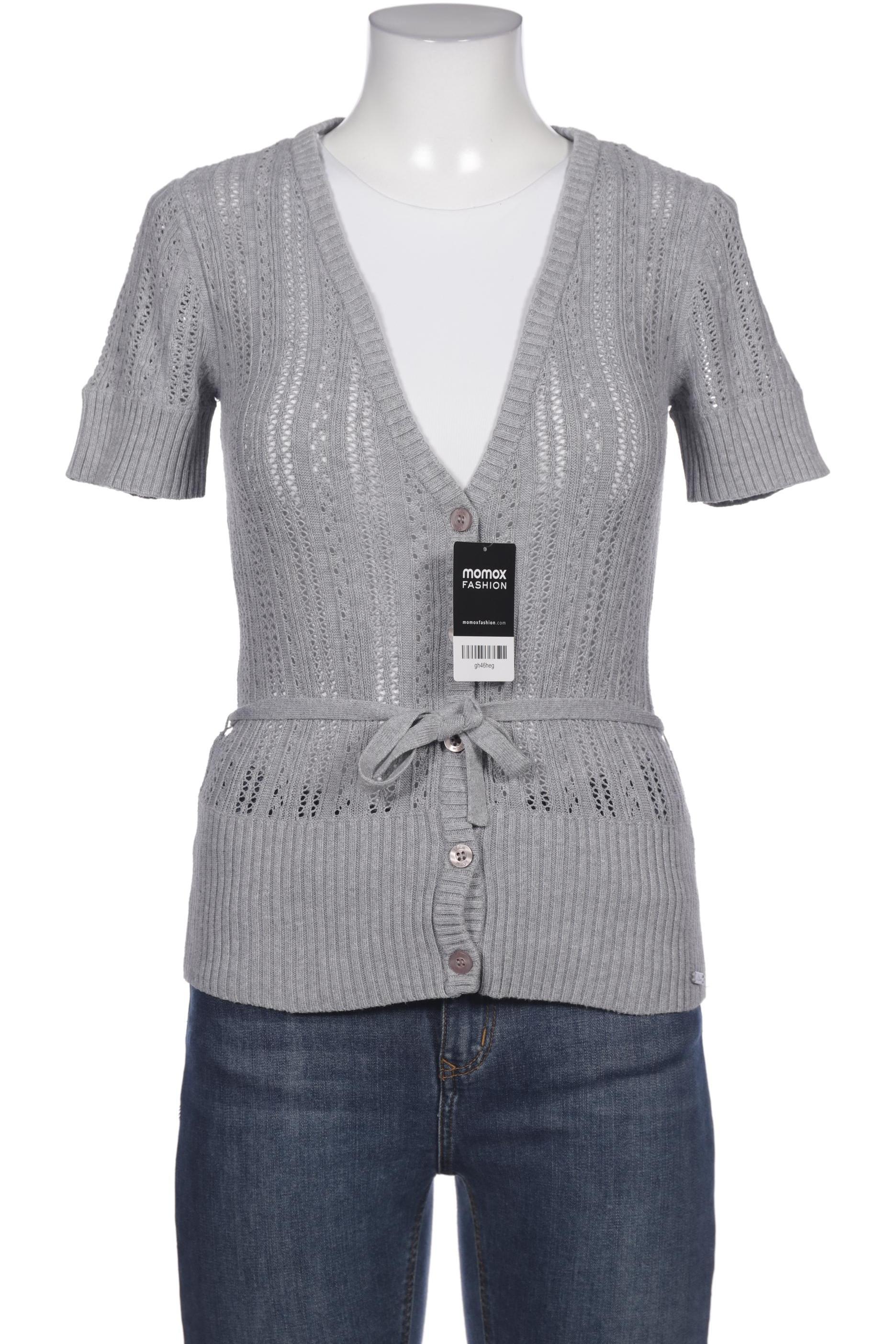 

s.Oliver Damen Strickjacke, grau, Gr. 38