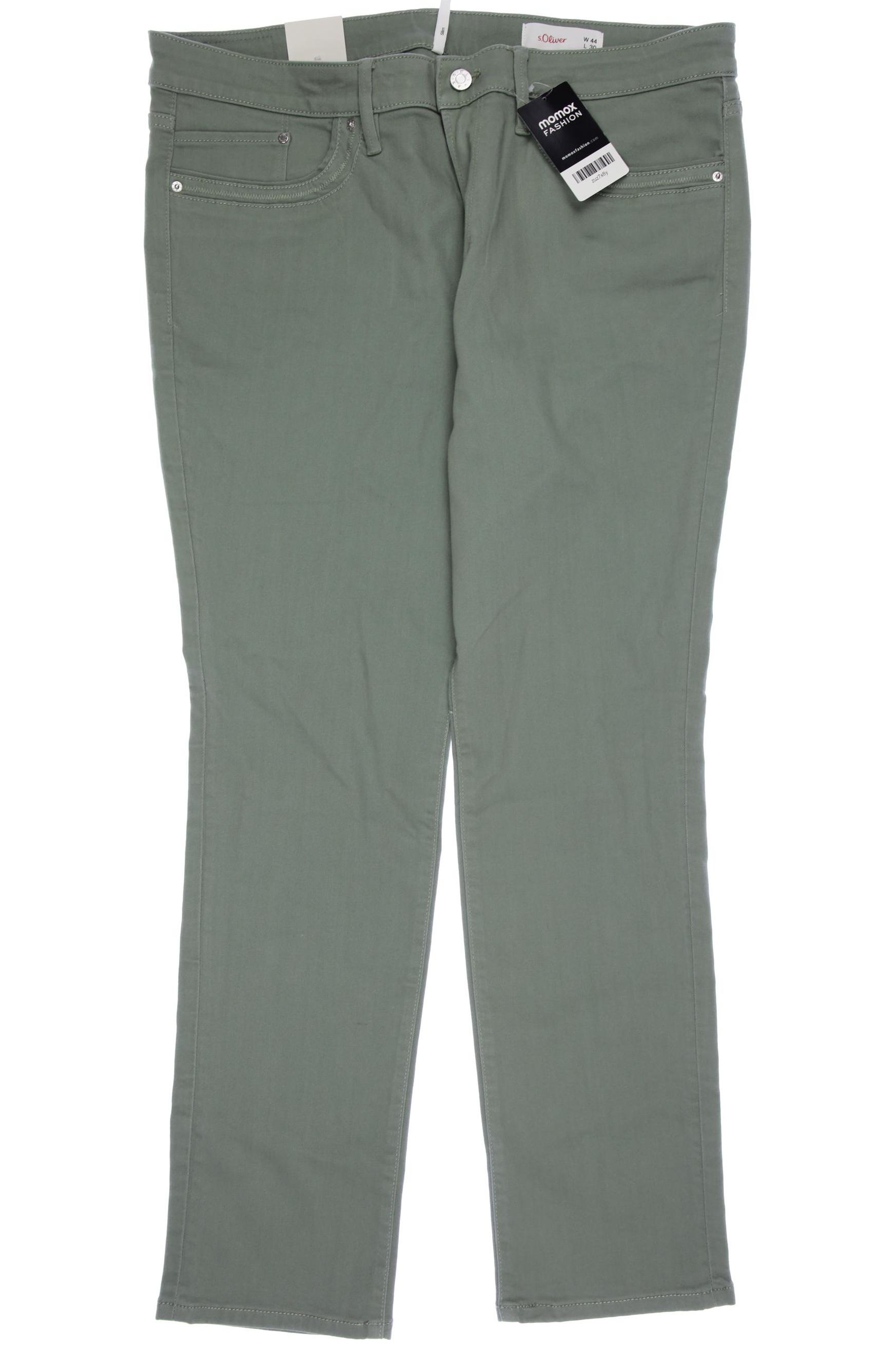 

s.Oliver Damen Jeans, hellgrün, Gr. 44