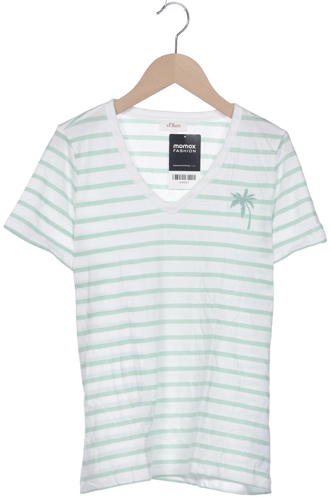 

s.Oliver Damen T-Shirt, weiß, Gr. 34