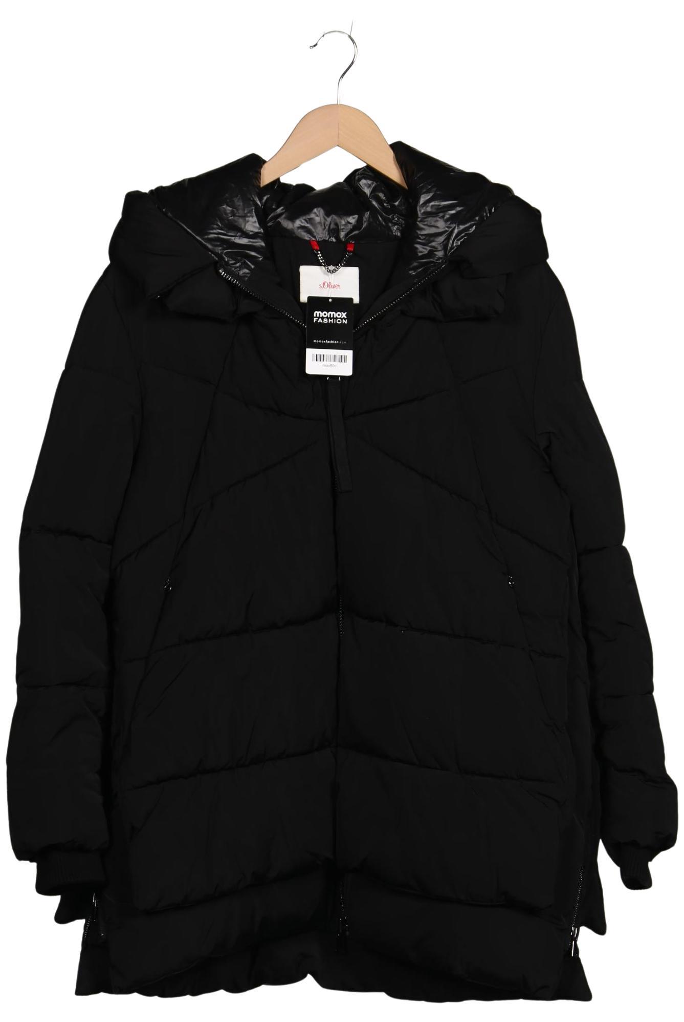 

s.Oliver Damen Jacke, schwarz, Gr. 42