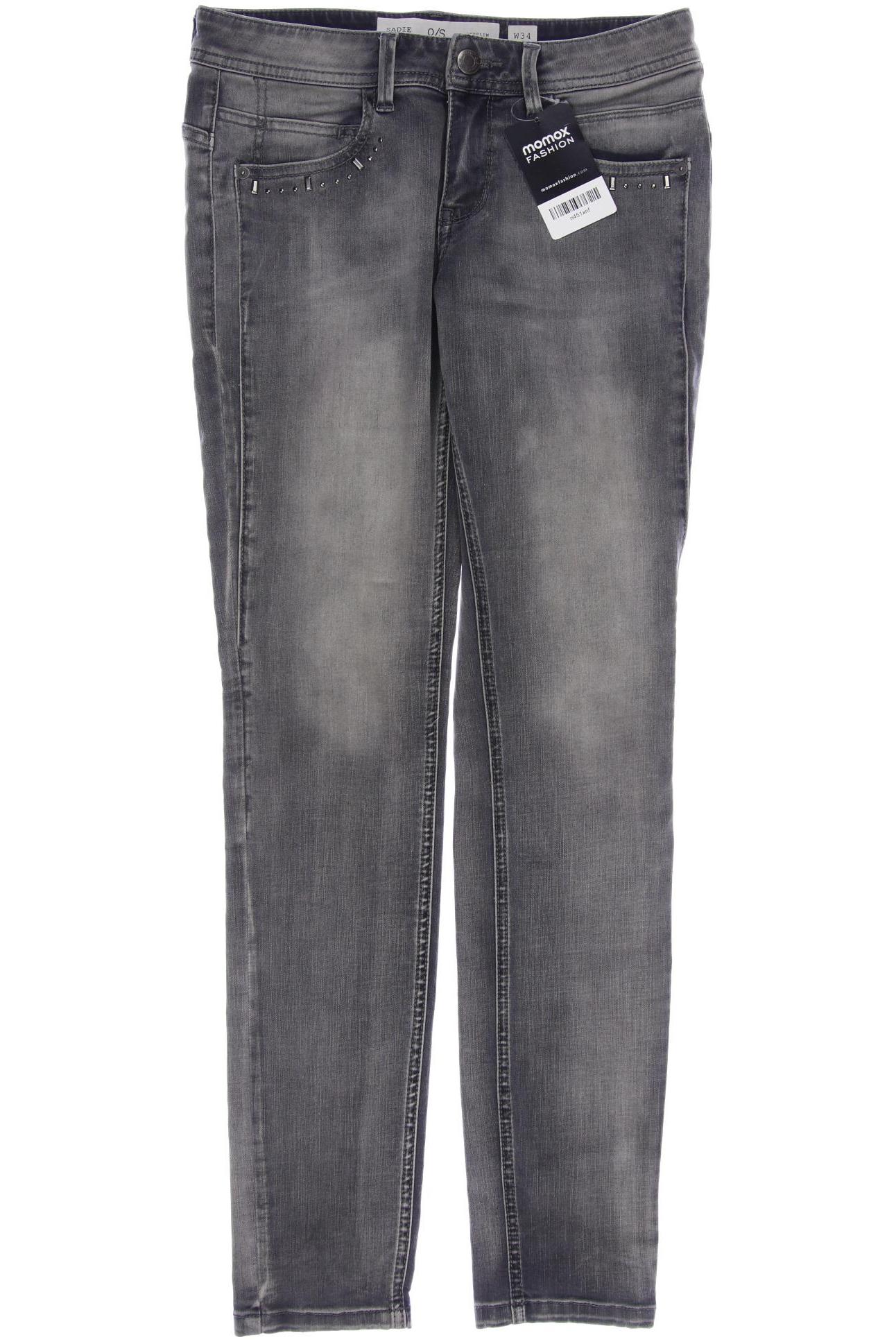 

s.Oliver Damen Jeans, grau, Gr. 34