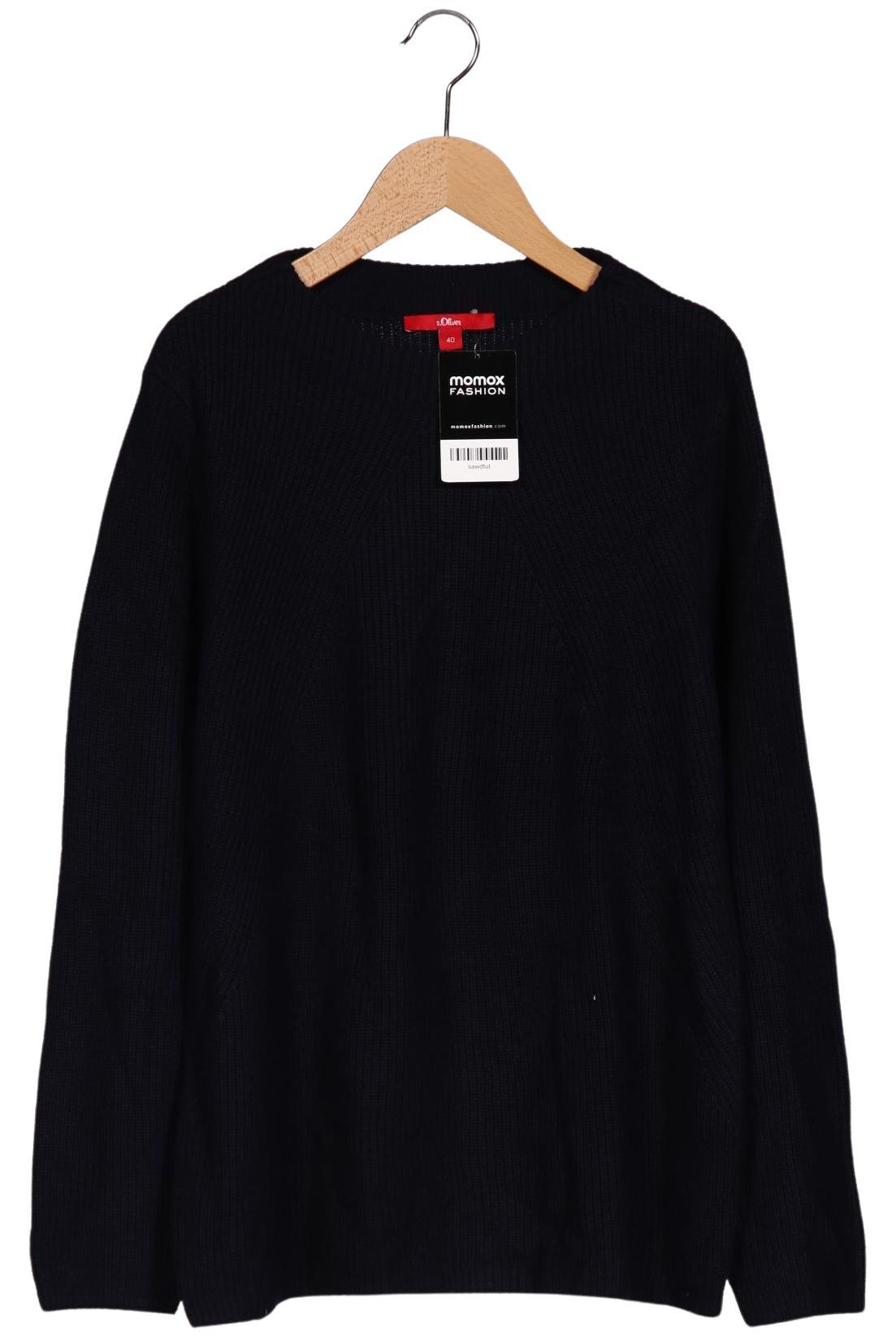 

s.Oliver Damen Pullover, marineblau, Gr. 40