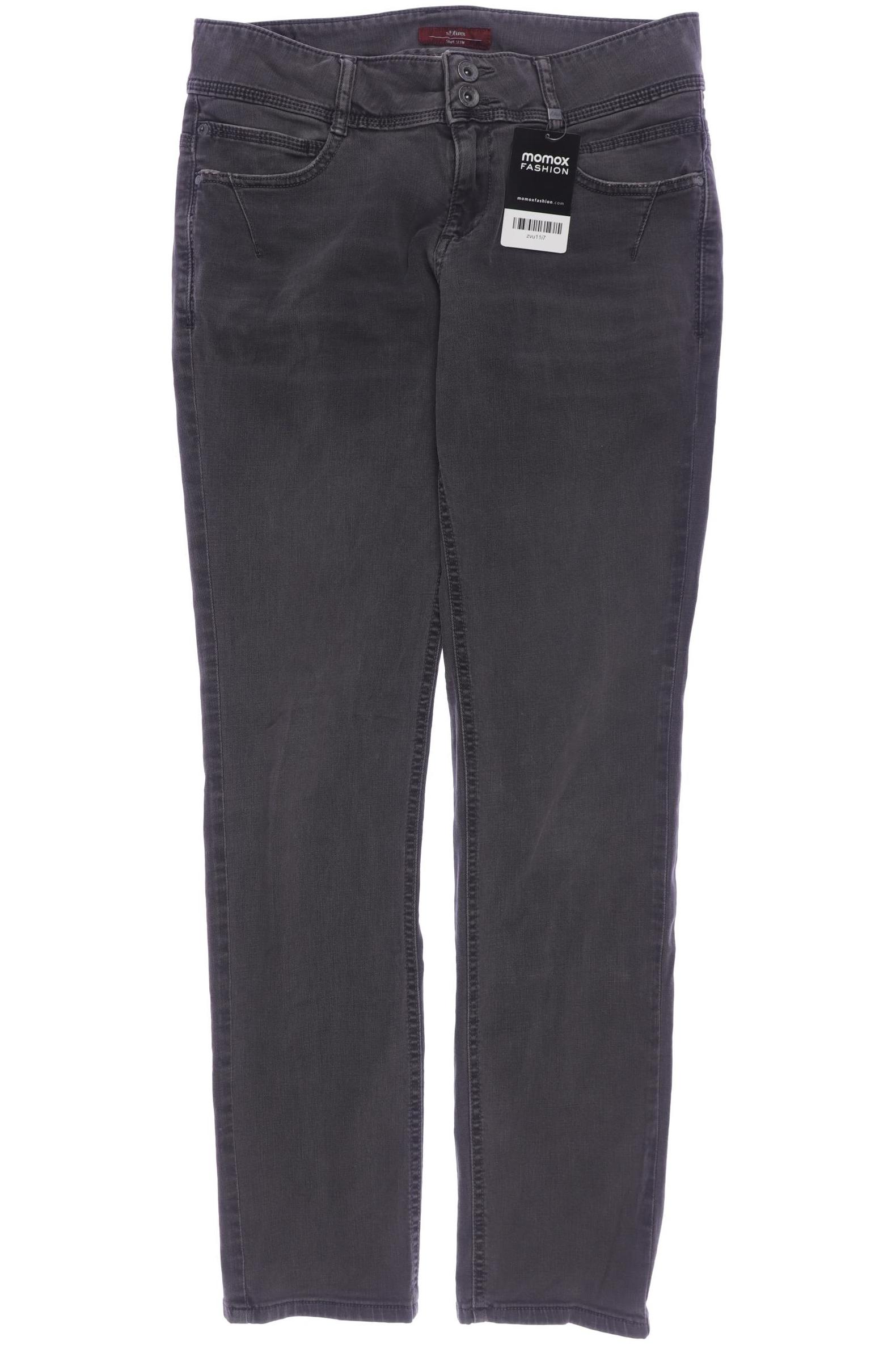 

s.Oliver Damen Jeans, grau, Gr. 31