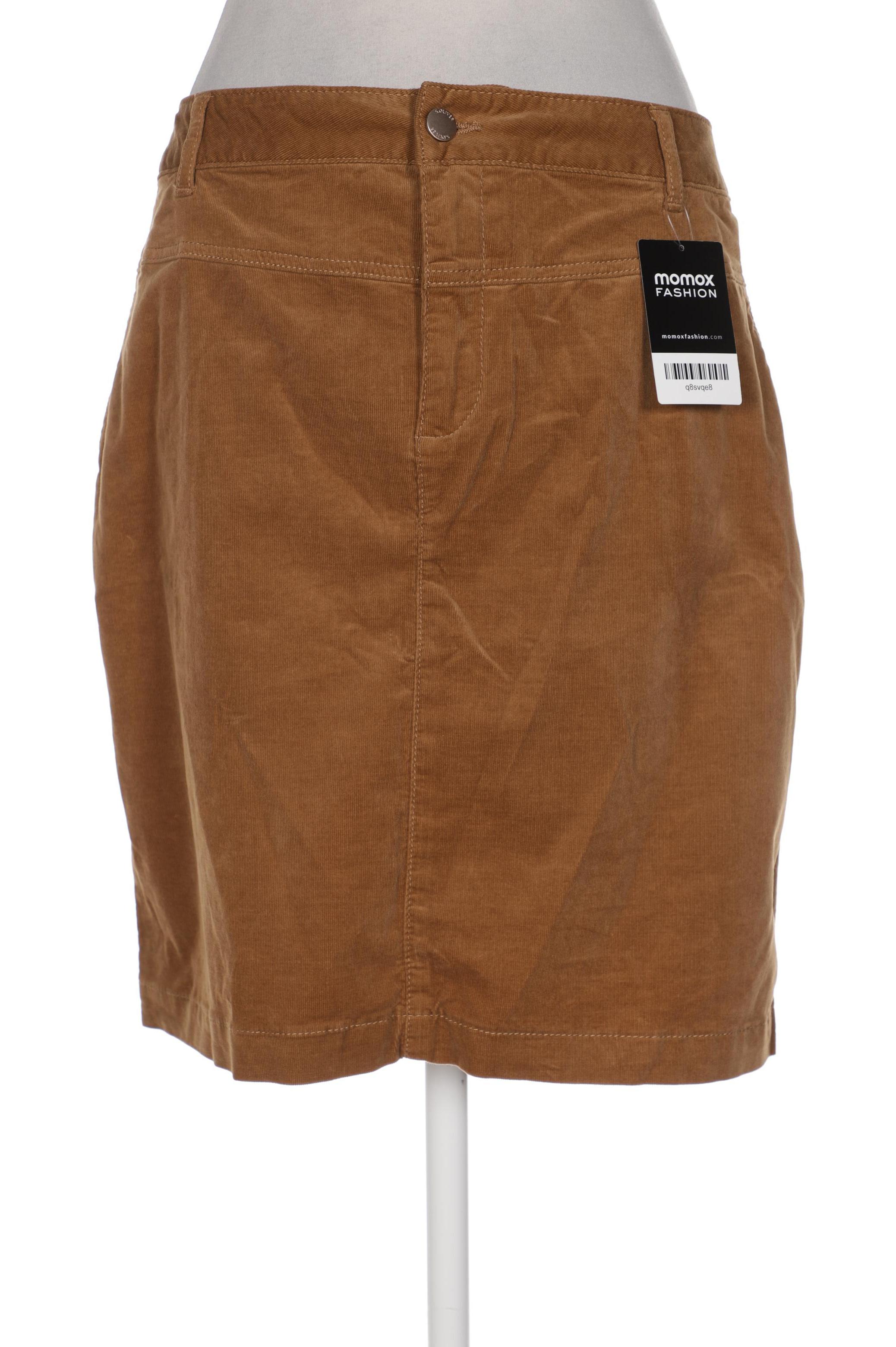 

s.Oliver Damen Rock, braun, Gr. 40