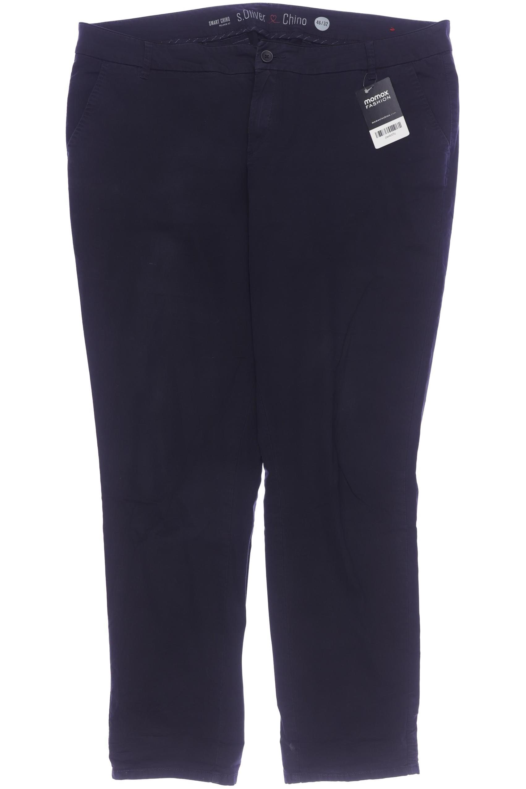 

s.Oliver Damen Stoffhose, marineblau, Gr. 46