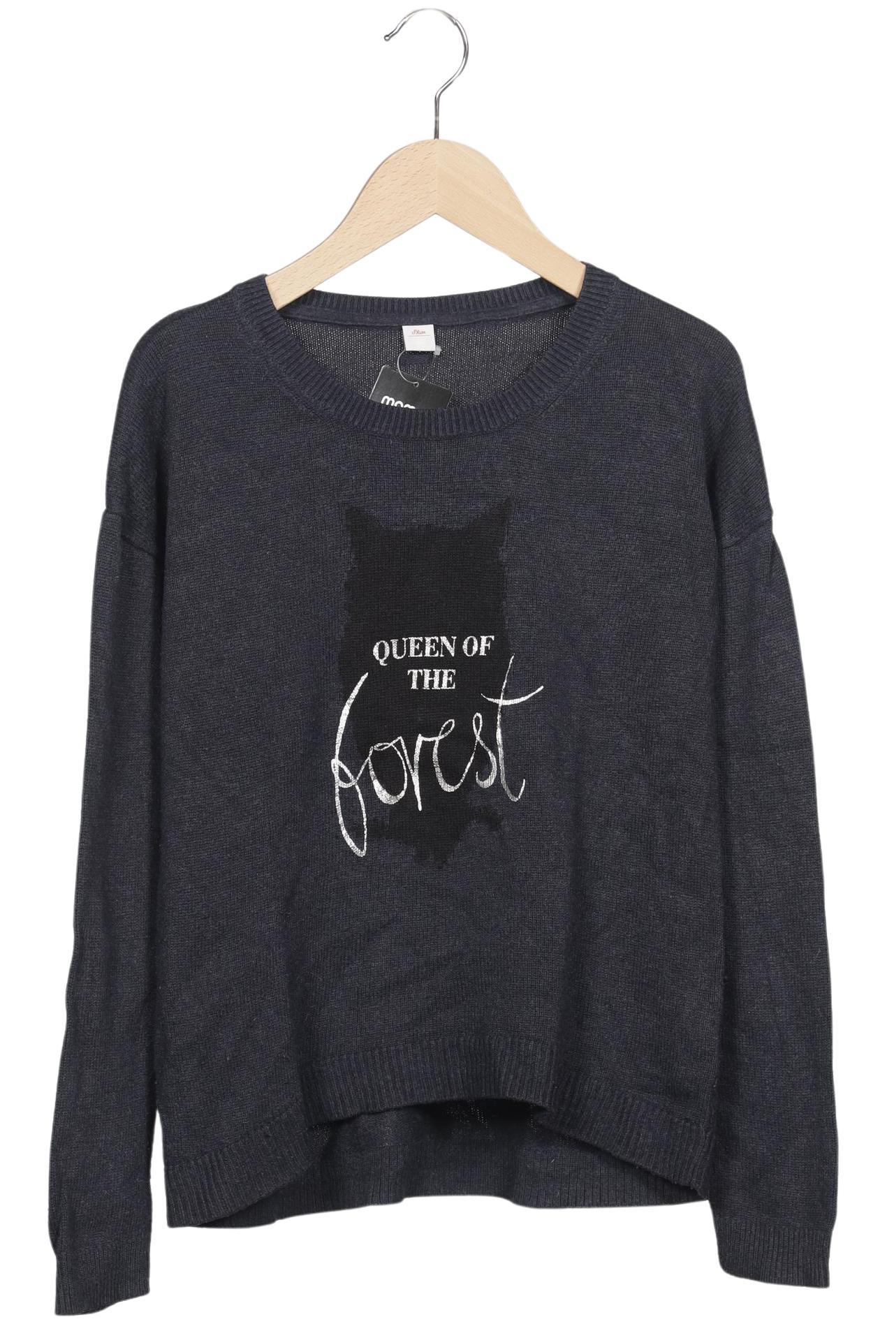 

s.Oliver Damen Pullover, marineblau, Gr. 36