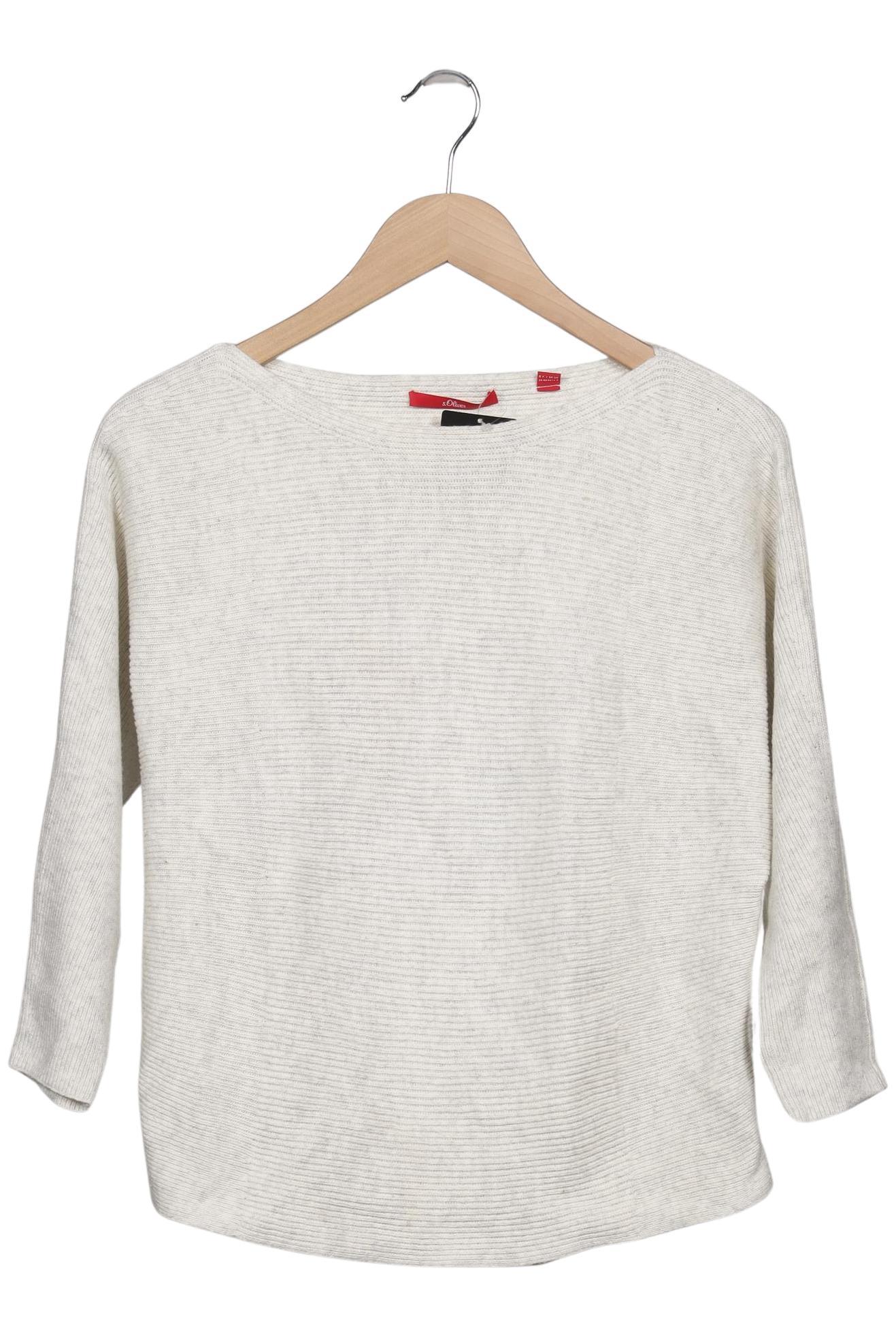 

s.Oliver Damen Pullover, cremeweiß, Gr. 38