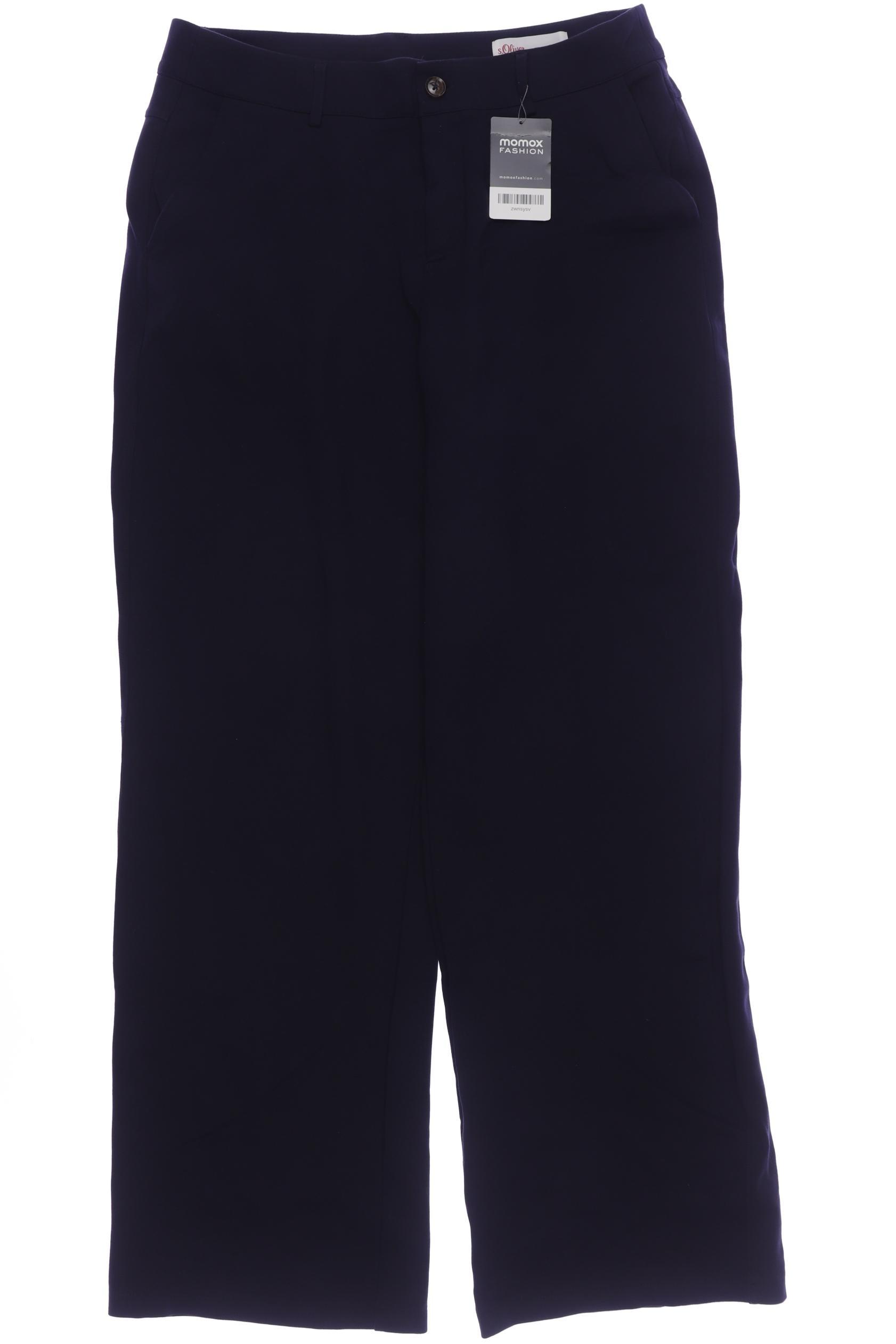 

s.Oliver Damen Stoffhose, marineblau, Gr. 40