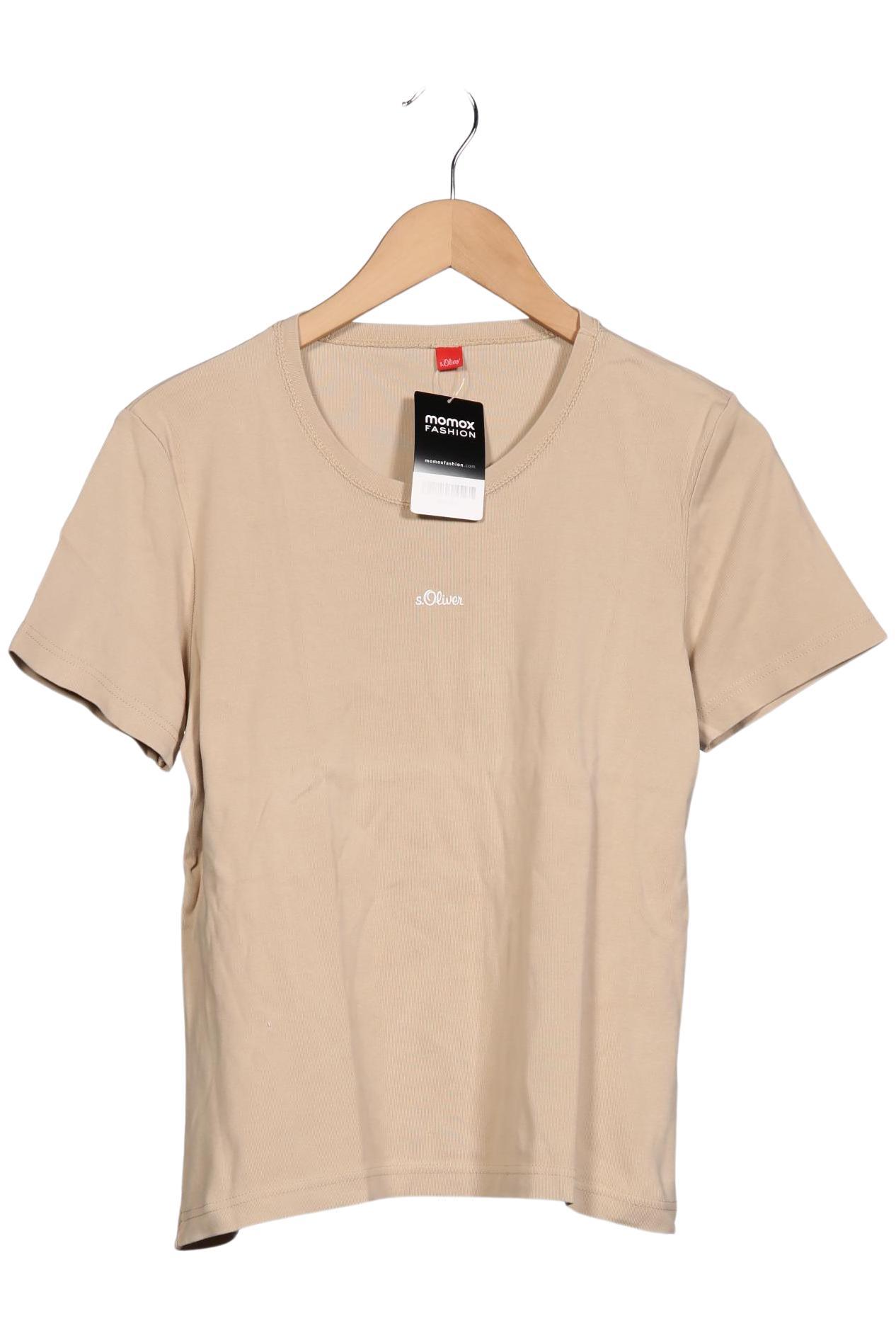 

s.Oliver Damen T-Shirt, beige, Gr. 46
