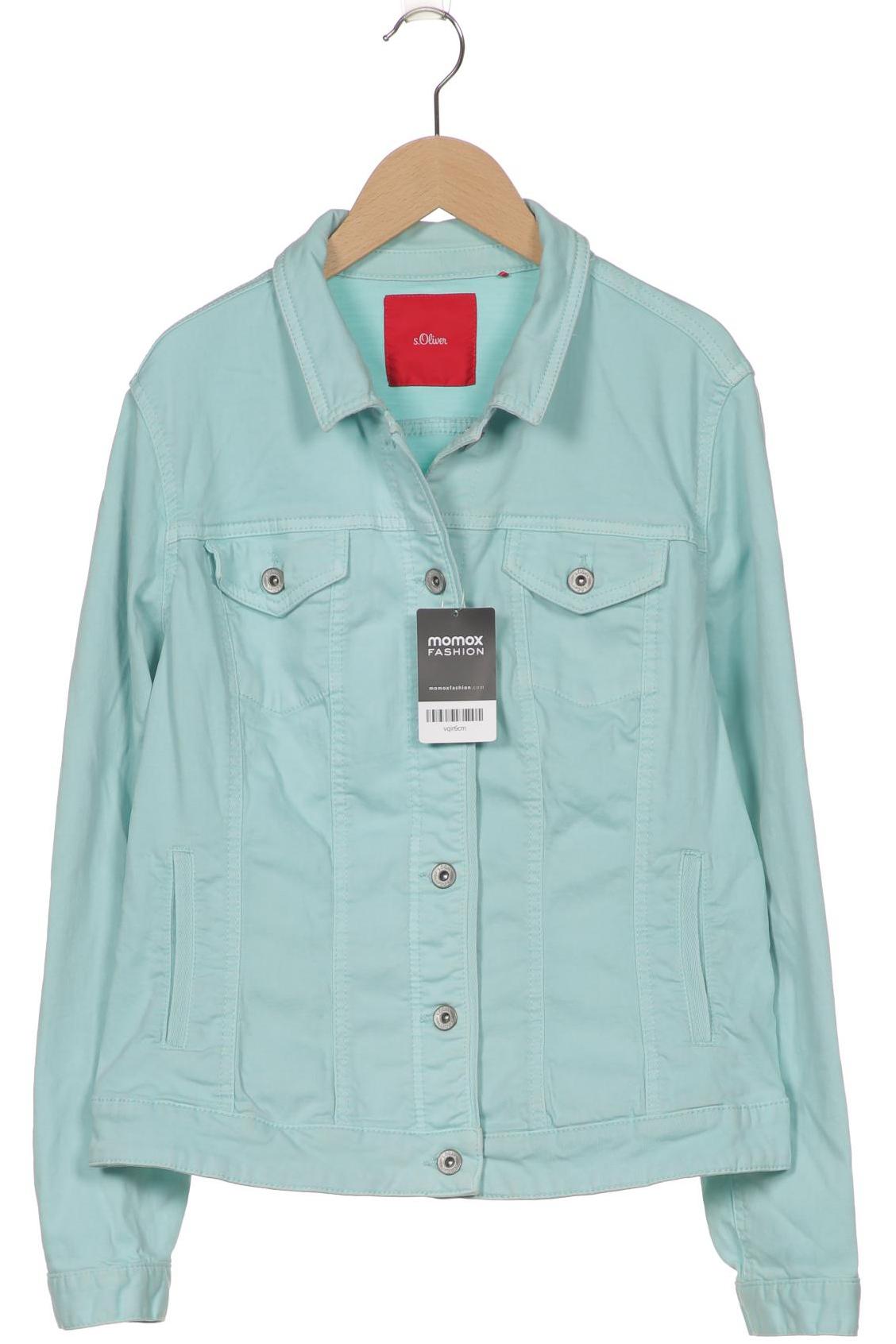 

s.Oliver Damen Jacke, hellblau, Gr. 42