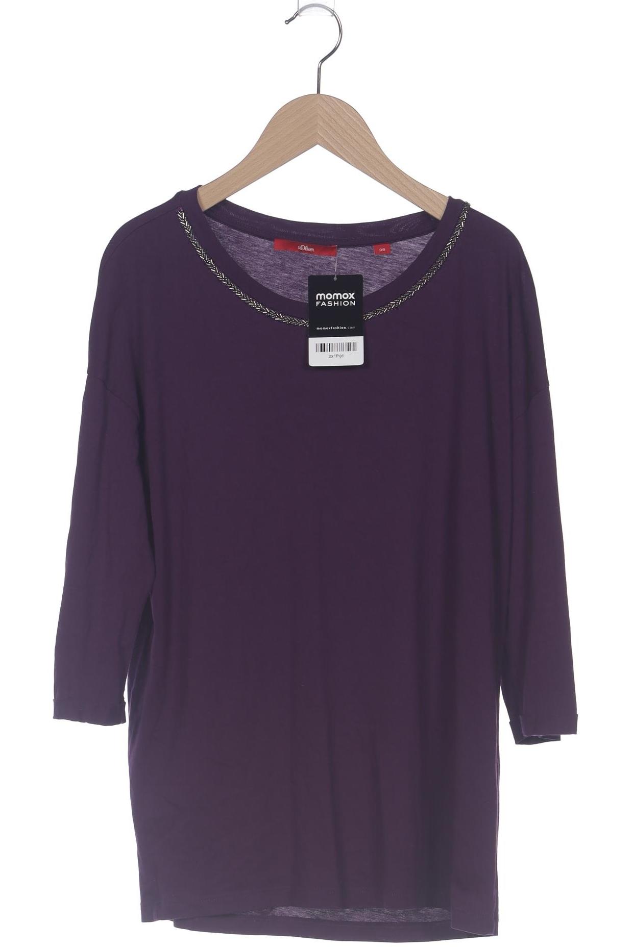 

s.Oliver Damen Langarmshirt, flieder, Gr. 38