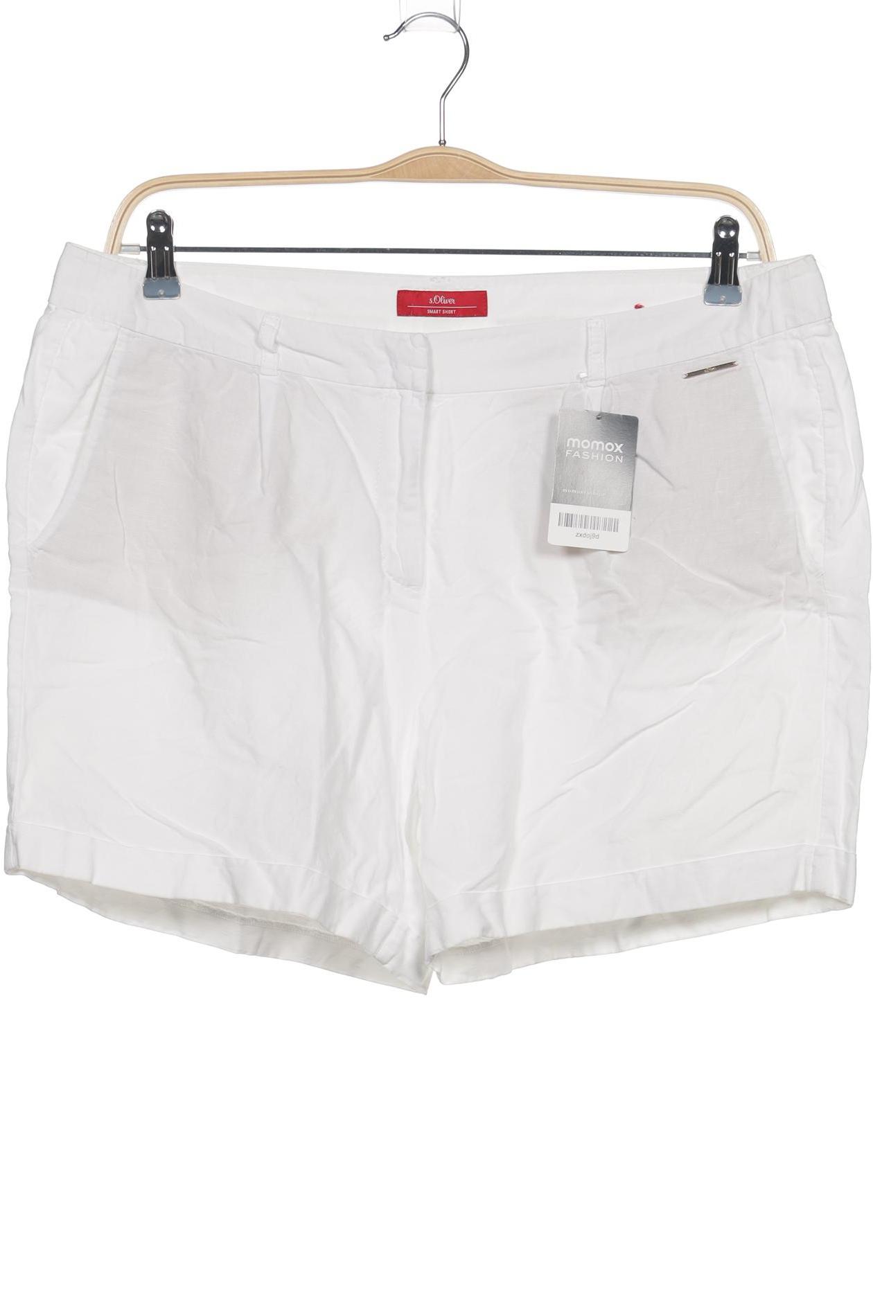

s.Oliver Damen Shorts, weiß, Gr. 42