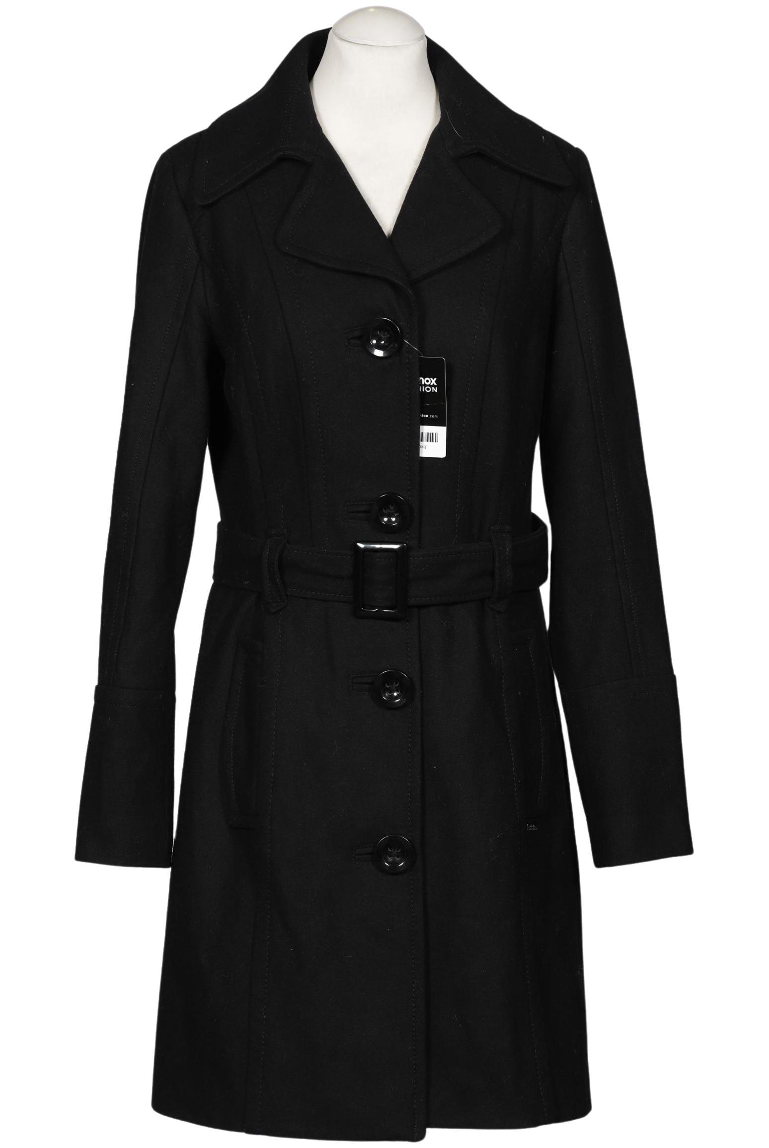 

s.Oliver Damen Mantel, schwarz, Gr. 36