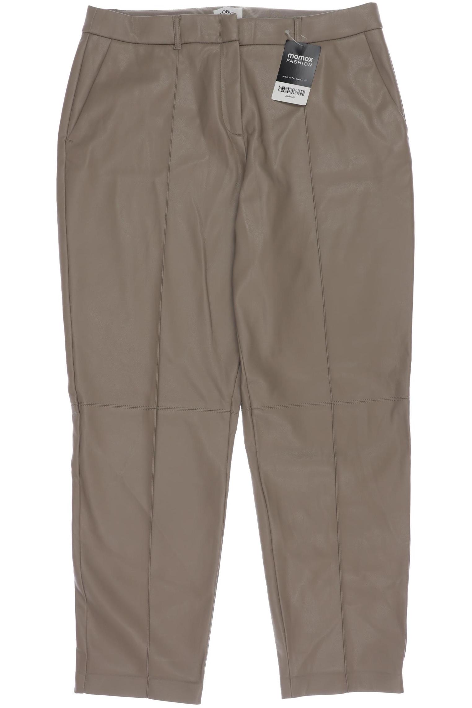 

s.Oliver Damen Stoffhose, beige, Gr. 40