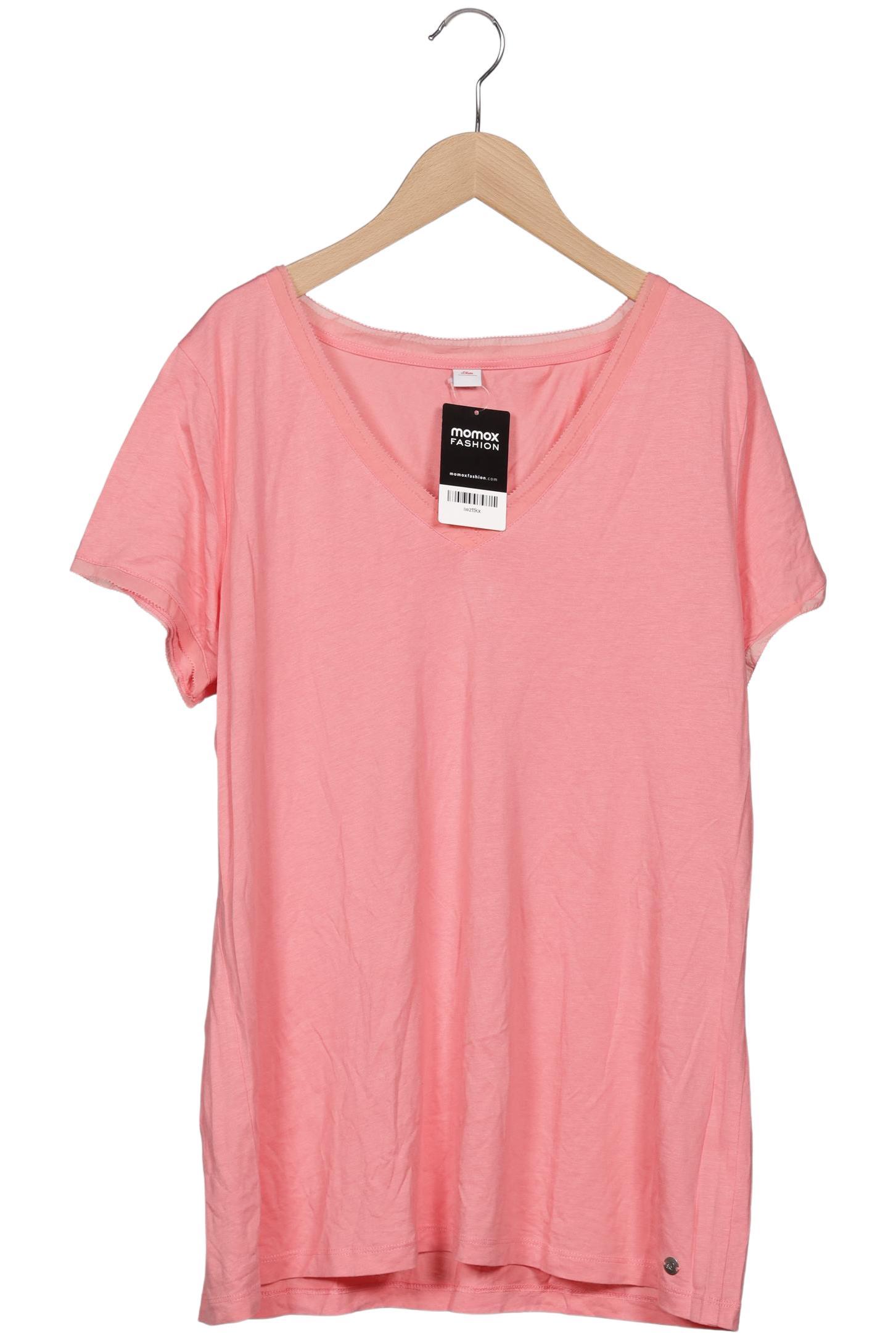 

s.Oliver Damen T-Shirt, pink, Gr. 46