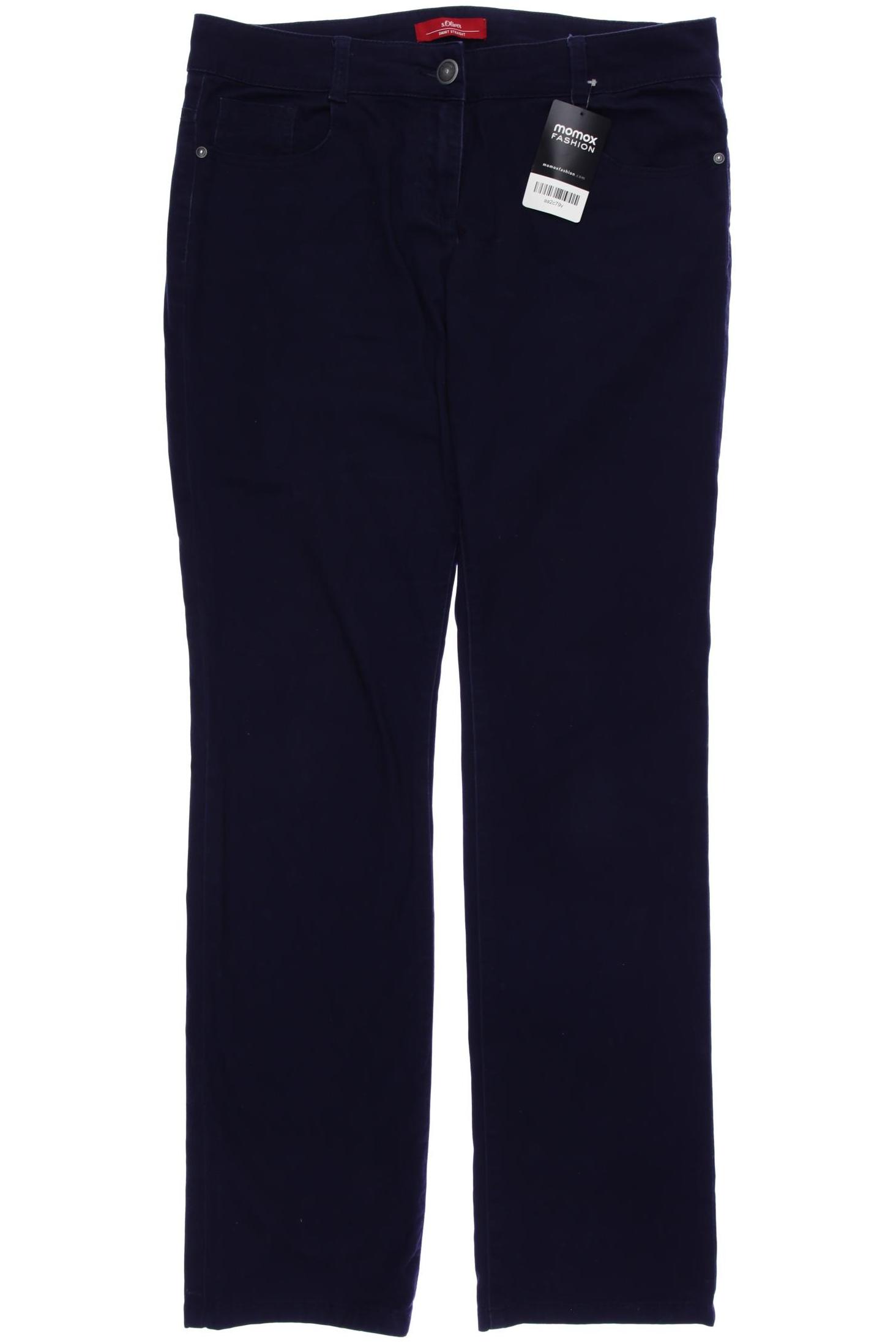 

s.Oliver Damen Stoffhose, marineblau, Gr. 38