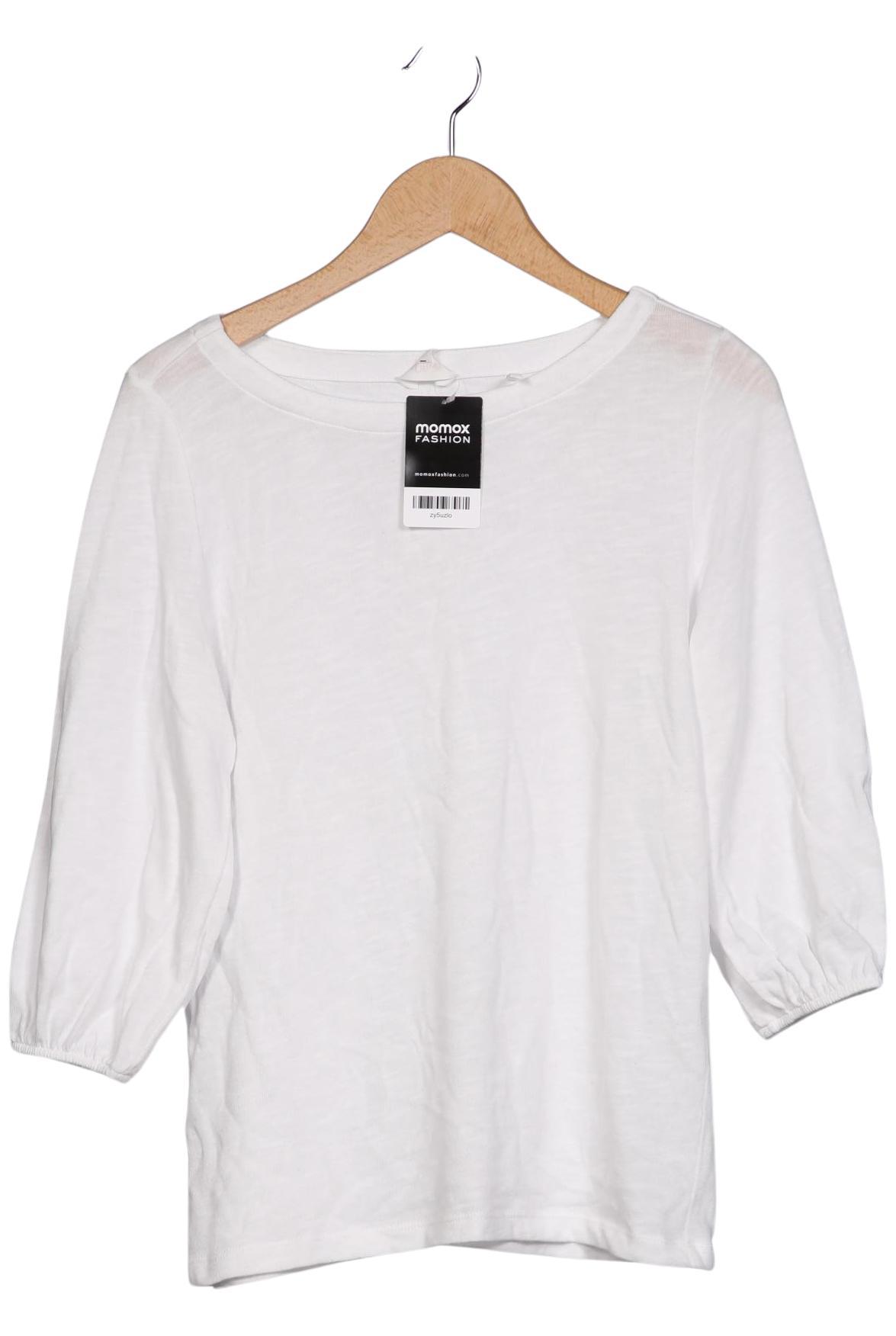 

s.Oliver Damen Langarmshirt, weiß, Gr. 36